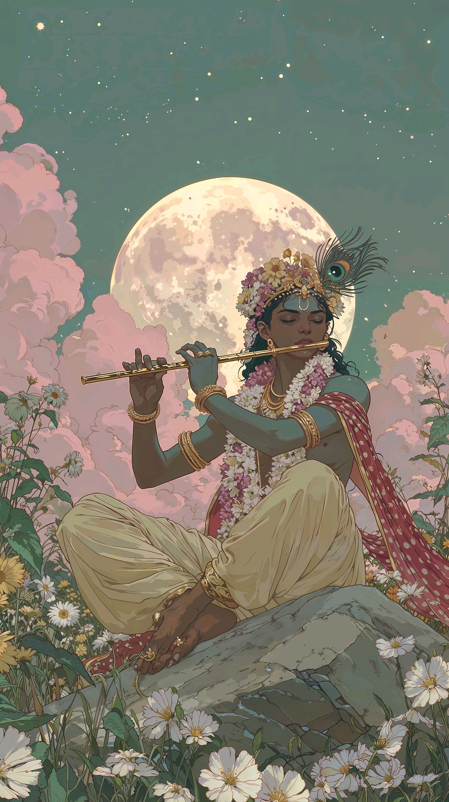 Krishna Mobile 4808 - Mobile Krishna Wallpaper