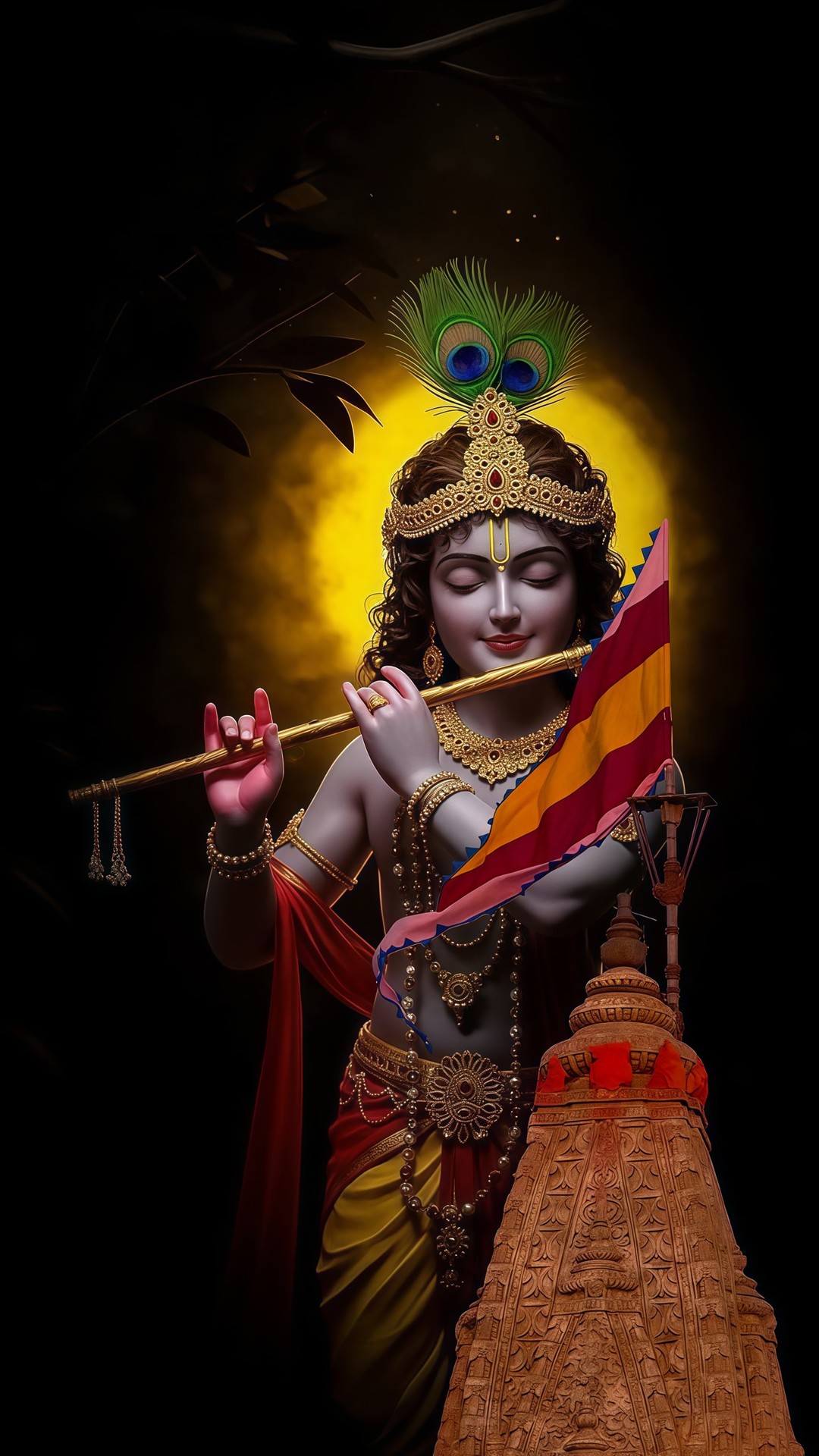 Krishna Mobile 3298 - Mobile Krishna Wallpaper