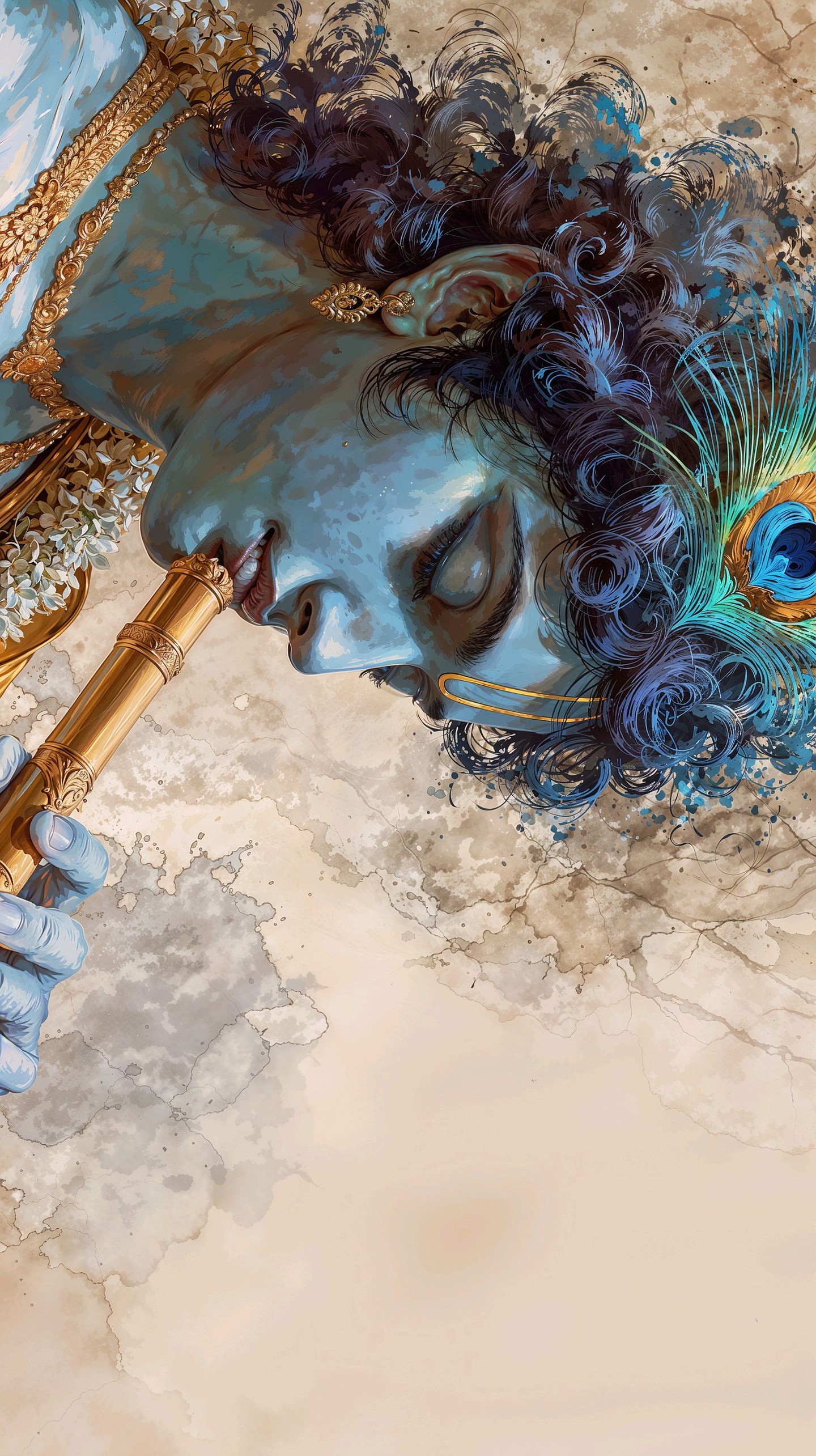 Krishna Mobile 4698 - Mobile Krishna Wallpaper