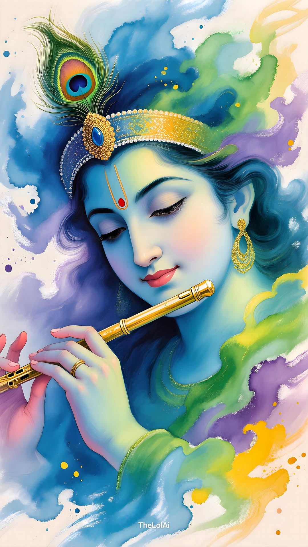 Krishna Mobile 8374 - Mobile Krishna Wallpaper