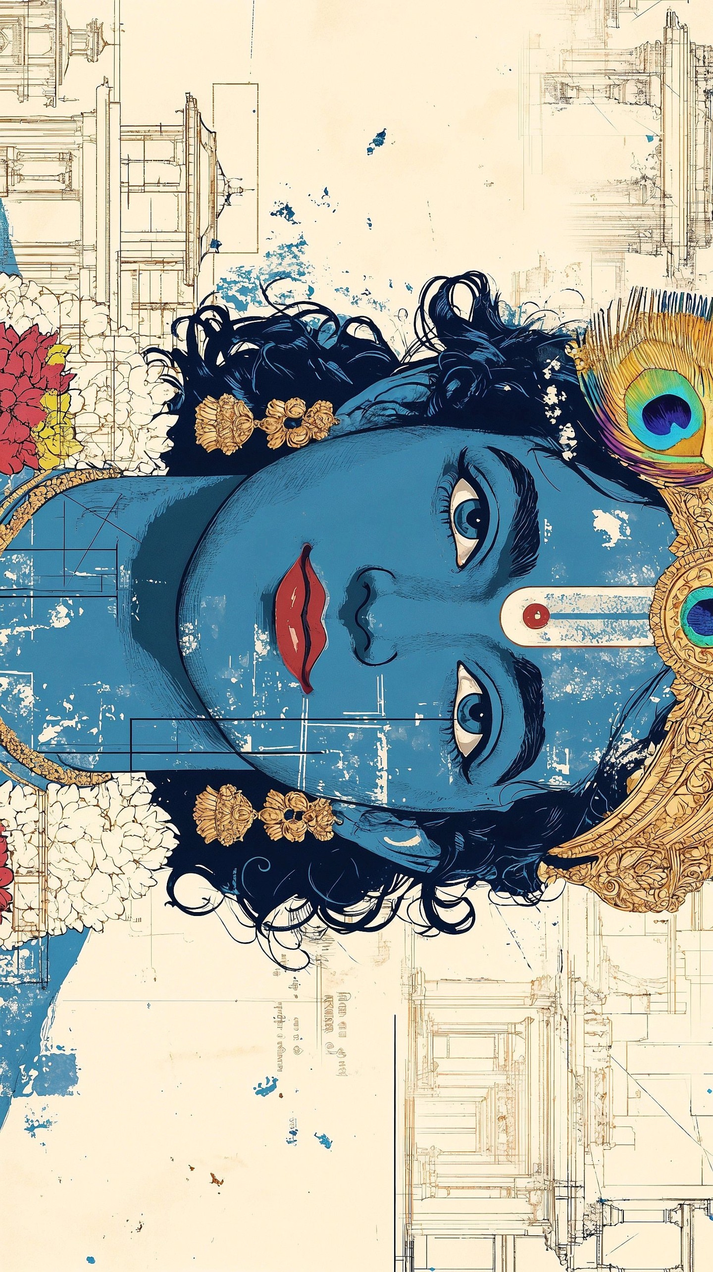 Krishna Mobile 2957 - Mobile Krishna Wallpaper