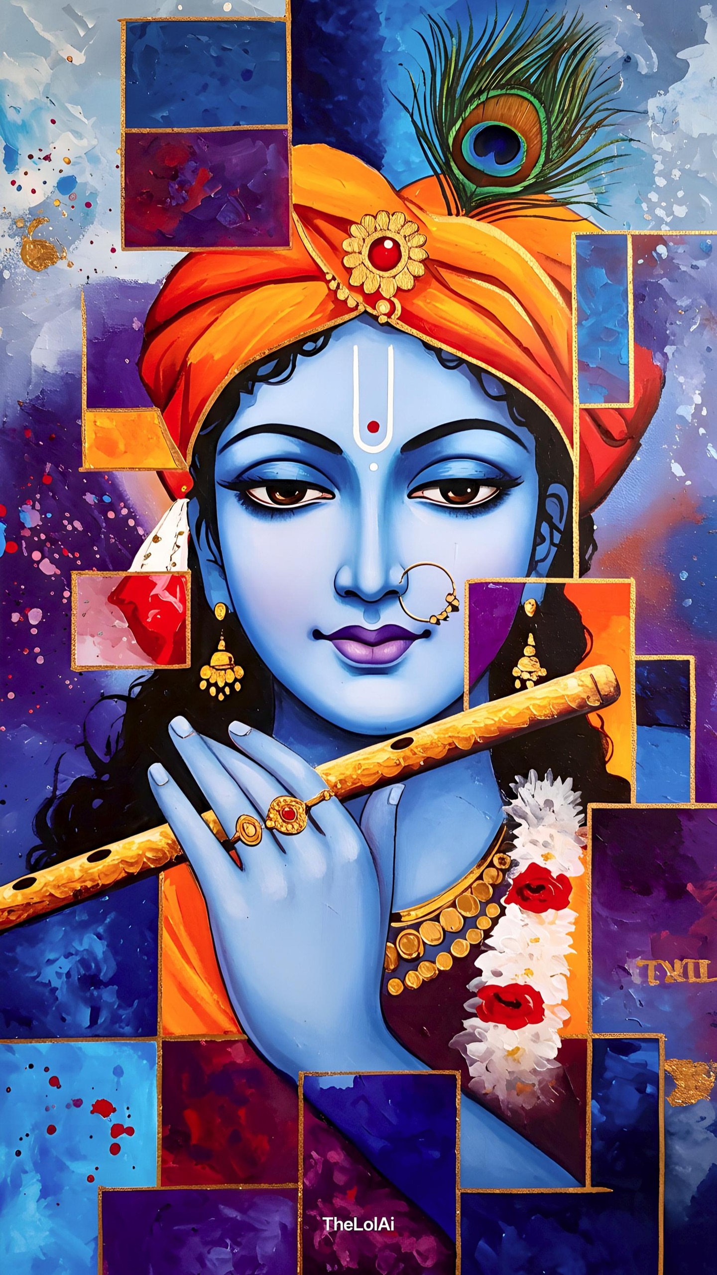 Krishna Mobile 5841 - Mobile Krishna Wallpaper