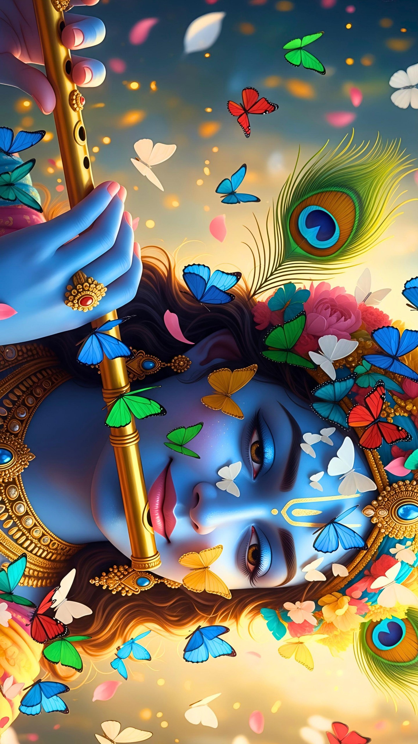 Krishna Mobile 7441 - Mobile Krishna Wallpaper