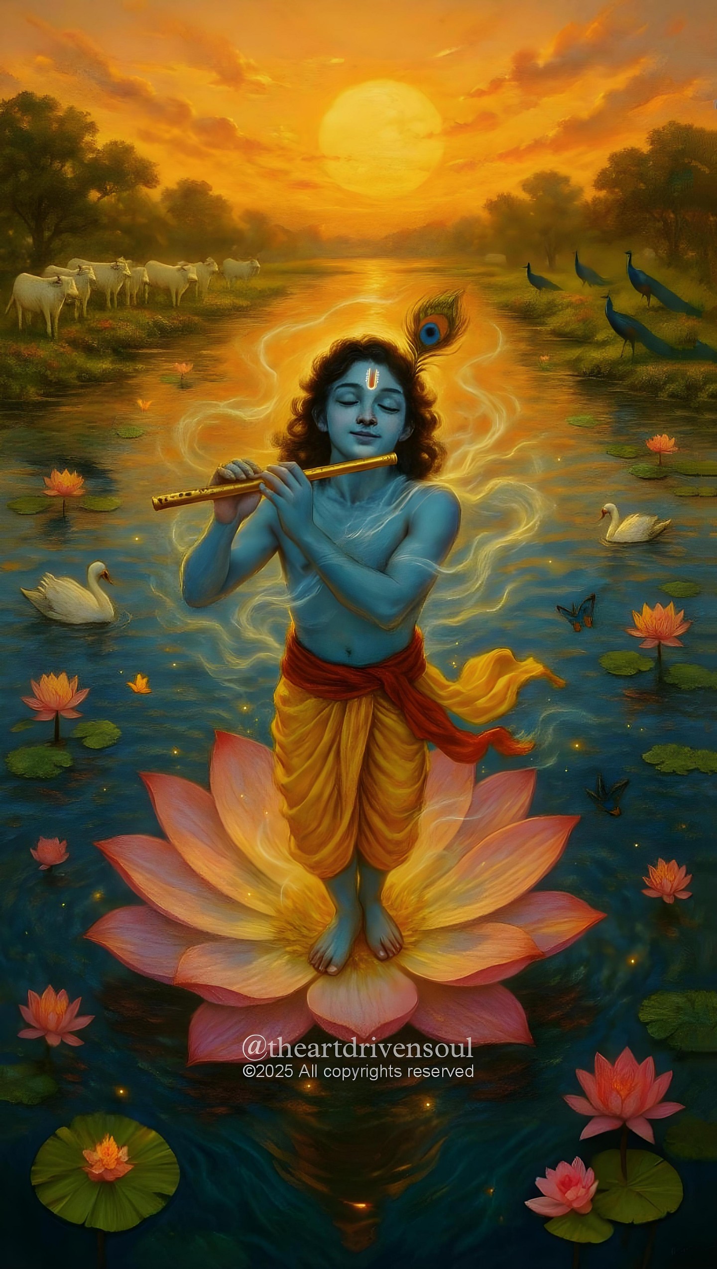 Krishna Mobile 1806 - Mobile Krishna Wallpaper