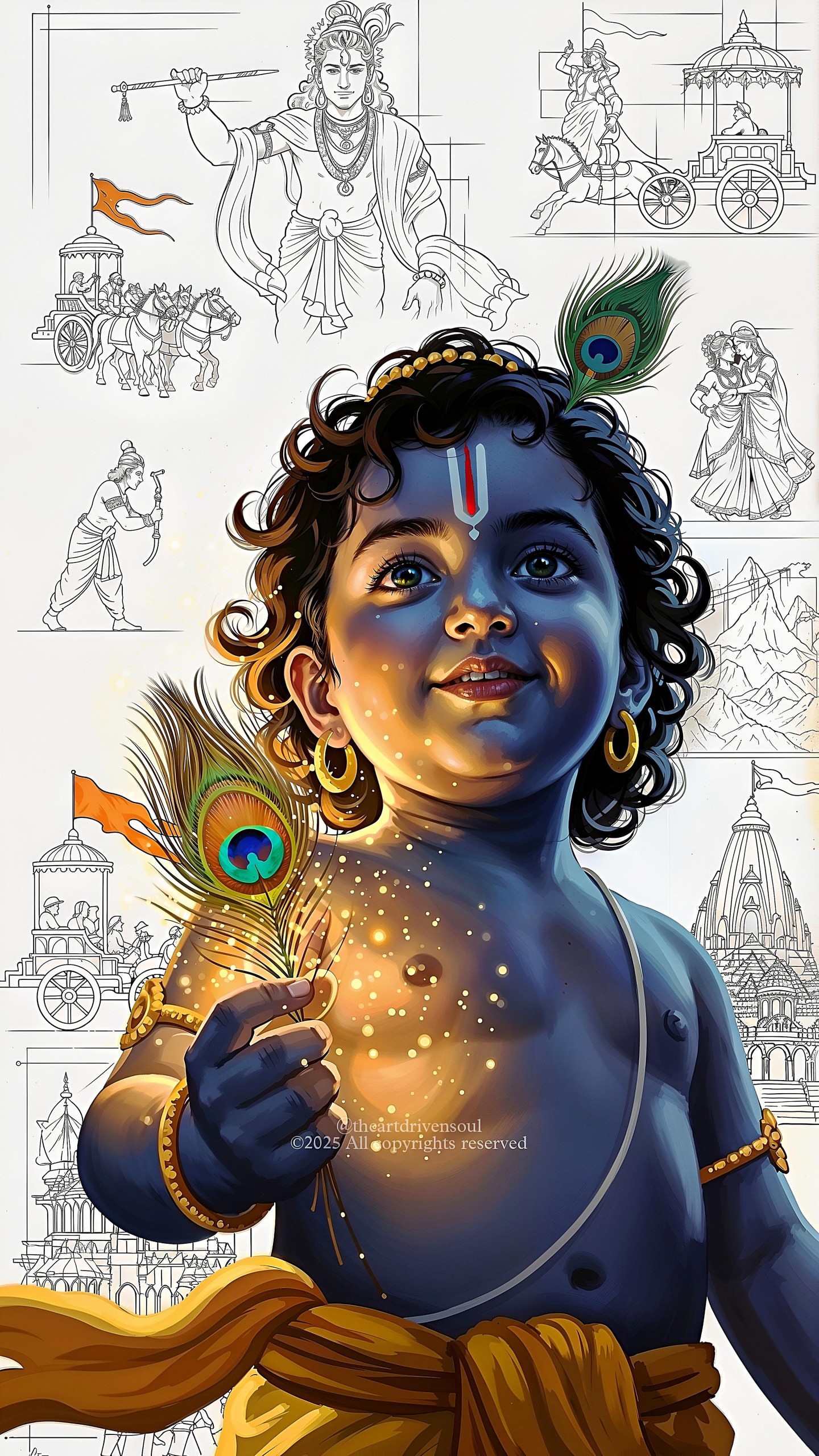 Krishna Mobile 4601 - Mobile Krishna Wallpaper