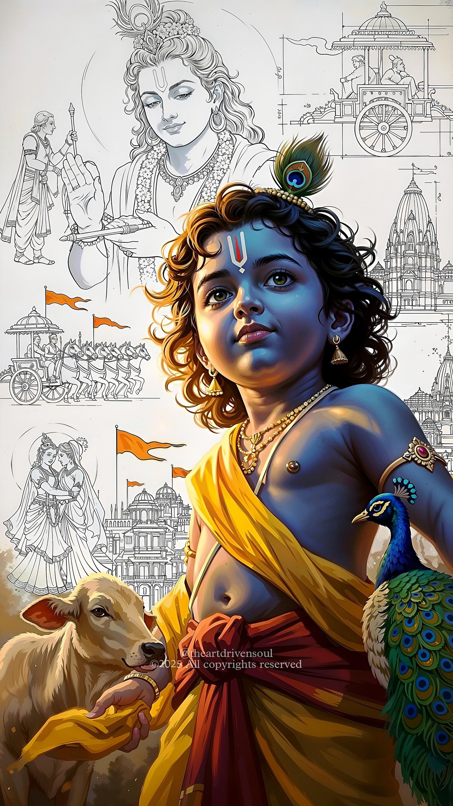 Krishna Mobile 7522 - Mobile Krishna Wallpaper