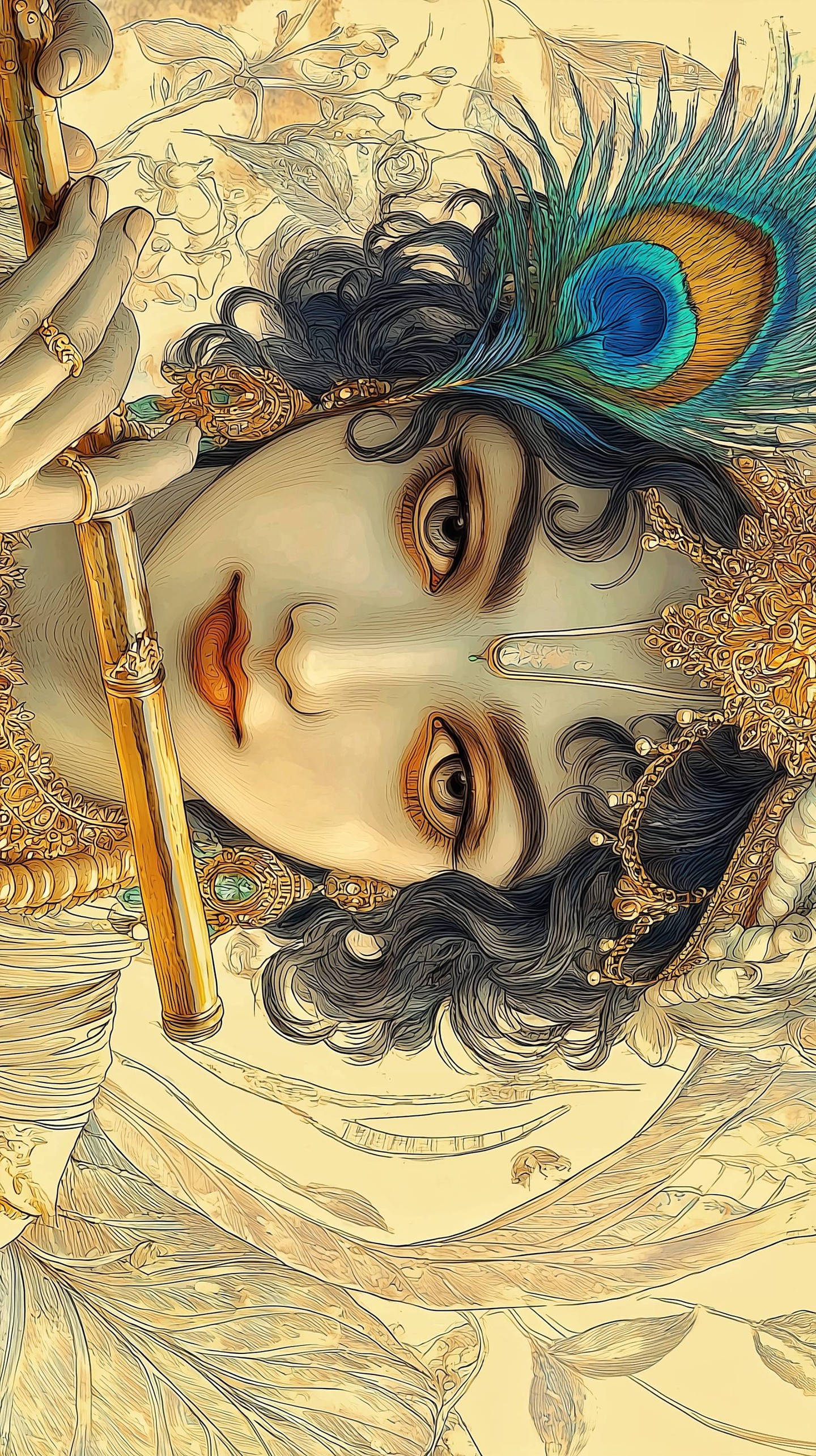 Krishna Mobile 4296 - Mobile Krishna Wallpaper