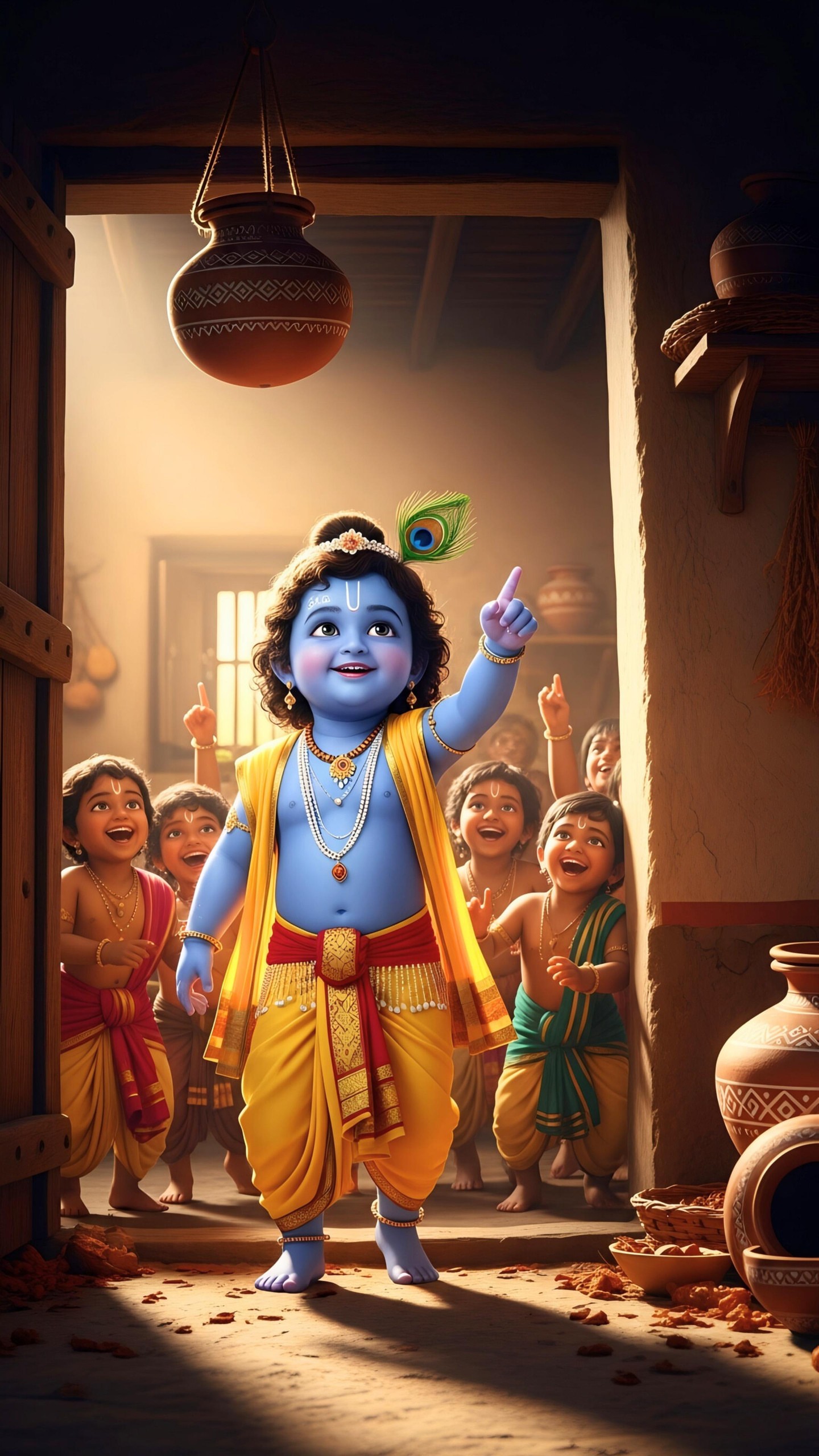 Krishna Mobile 2849 - Mobile Krishna Wallpaper