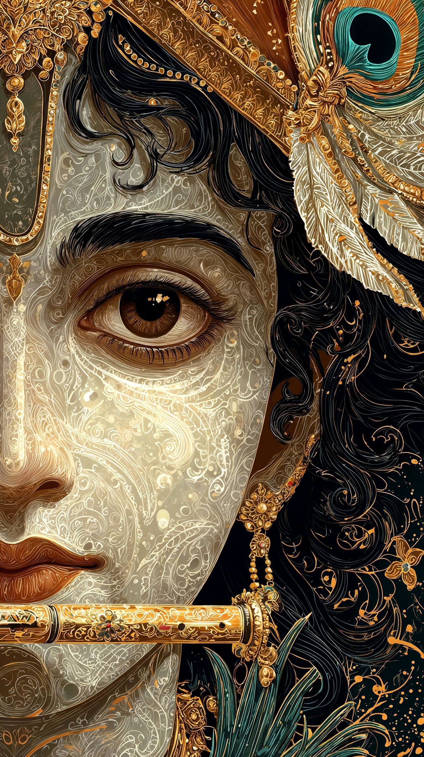 Krishna Mobile 3710 - Mobile Krishna Wallpaper