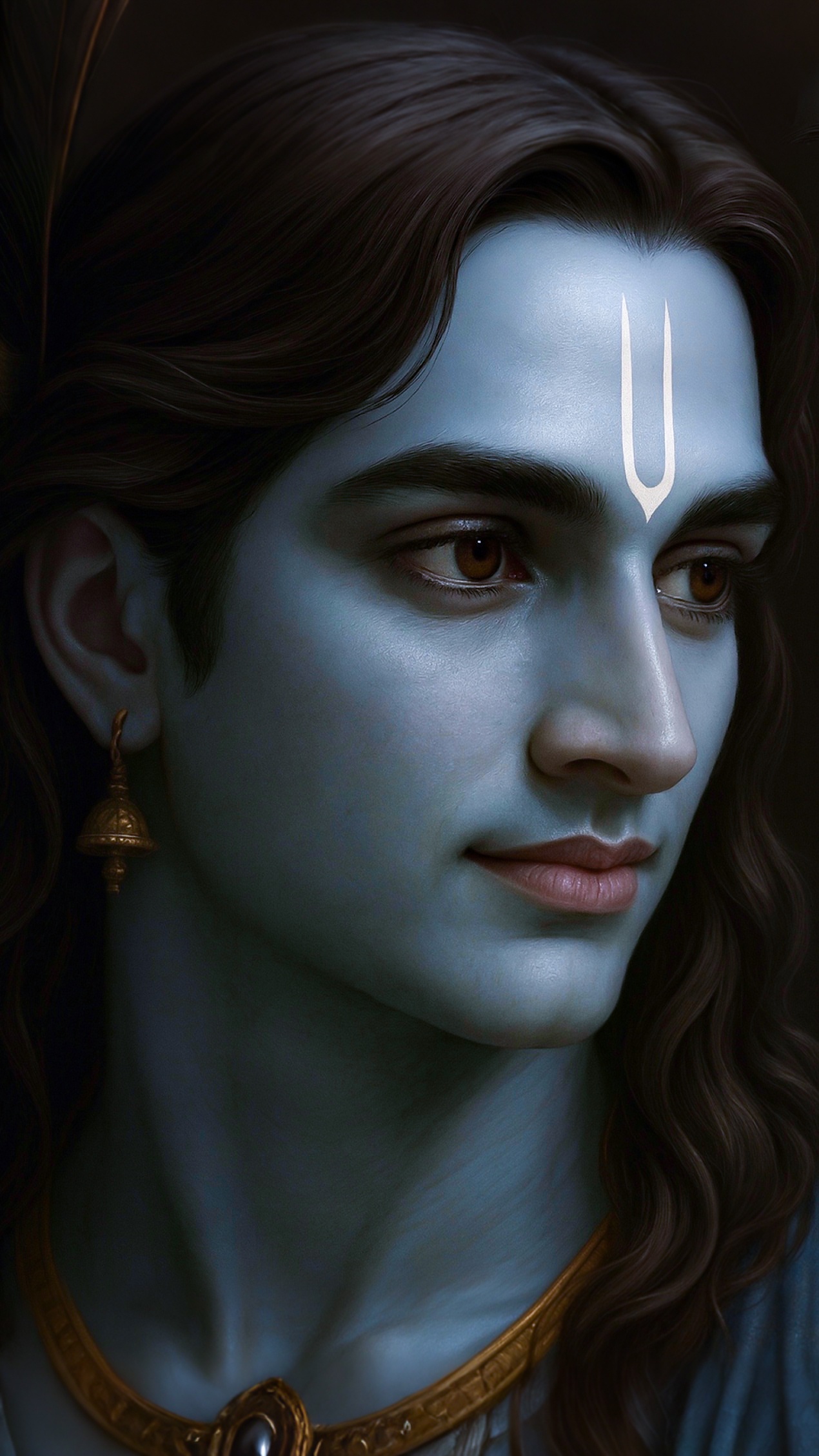 Krishna Mobile 7243 - Mobile Krishna Wallpaper