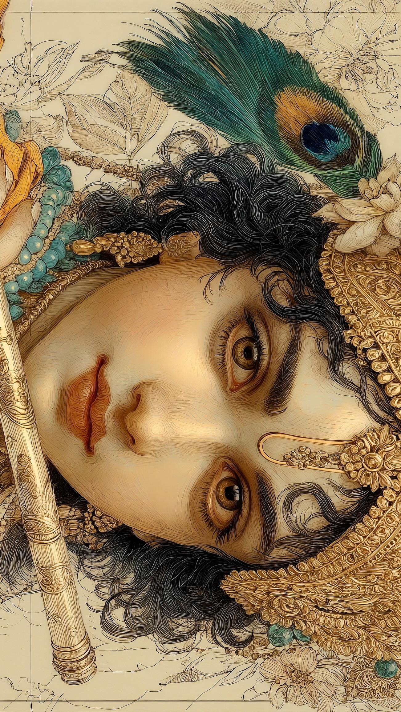 Krishna Mobile 5995 - Mobile Krishna Wallpaper