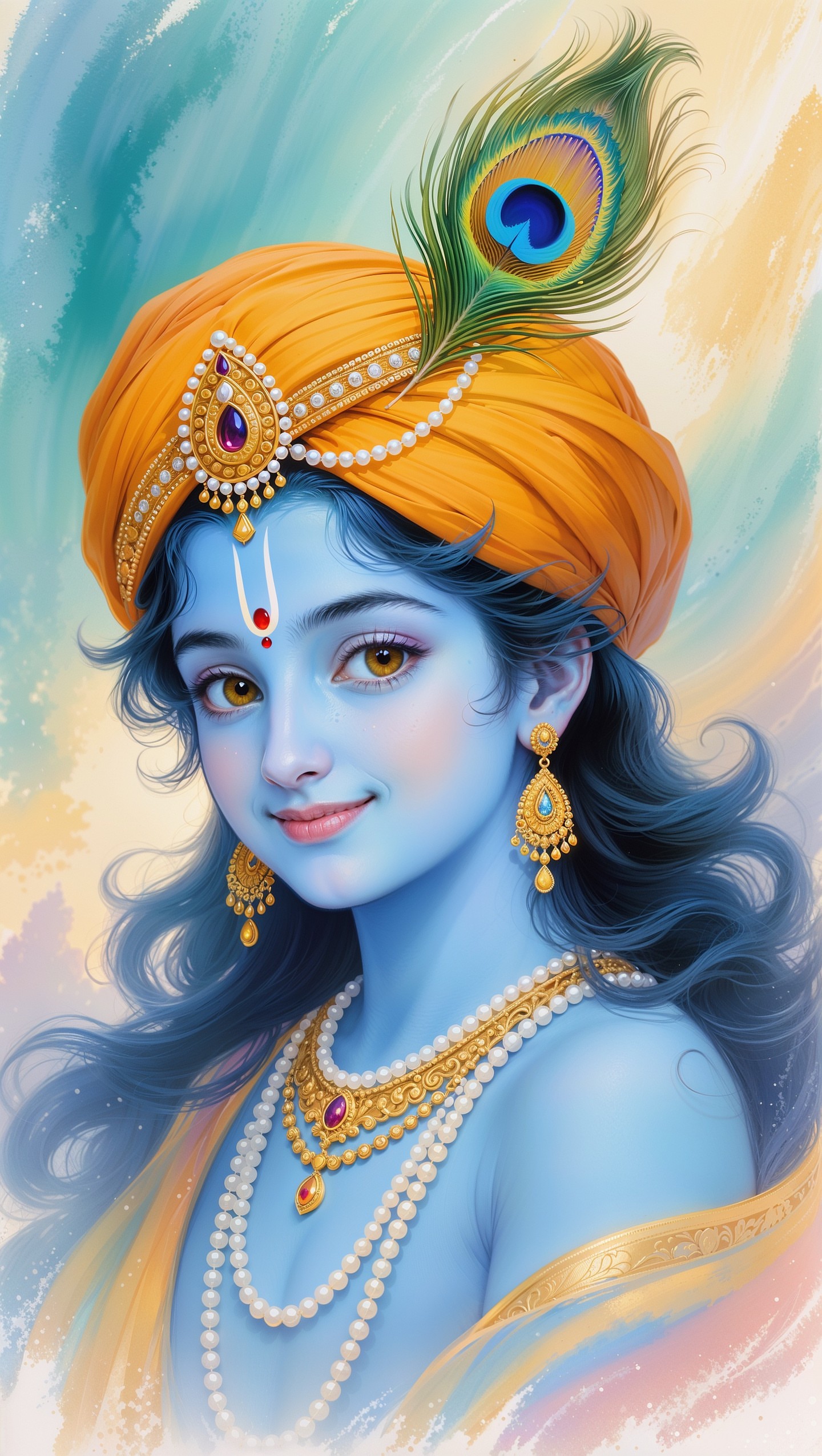 Krishna Mobile 4647 - Mobile Krishna Wallpaper