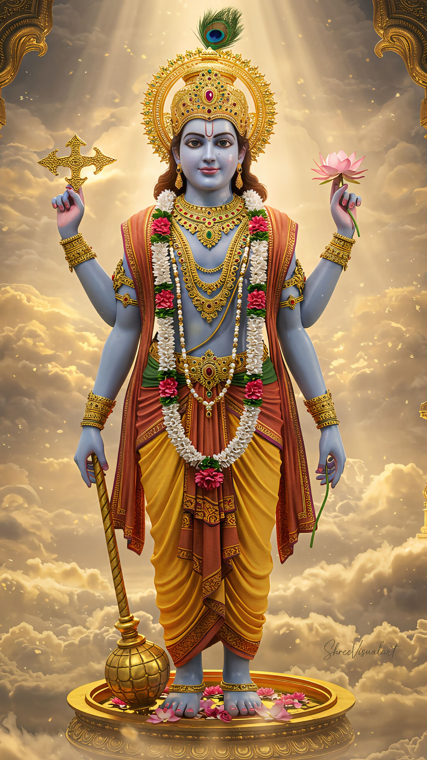 Krishna Mobile 7287 - Mobile Krishna Wallpaper