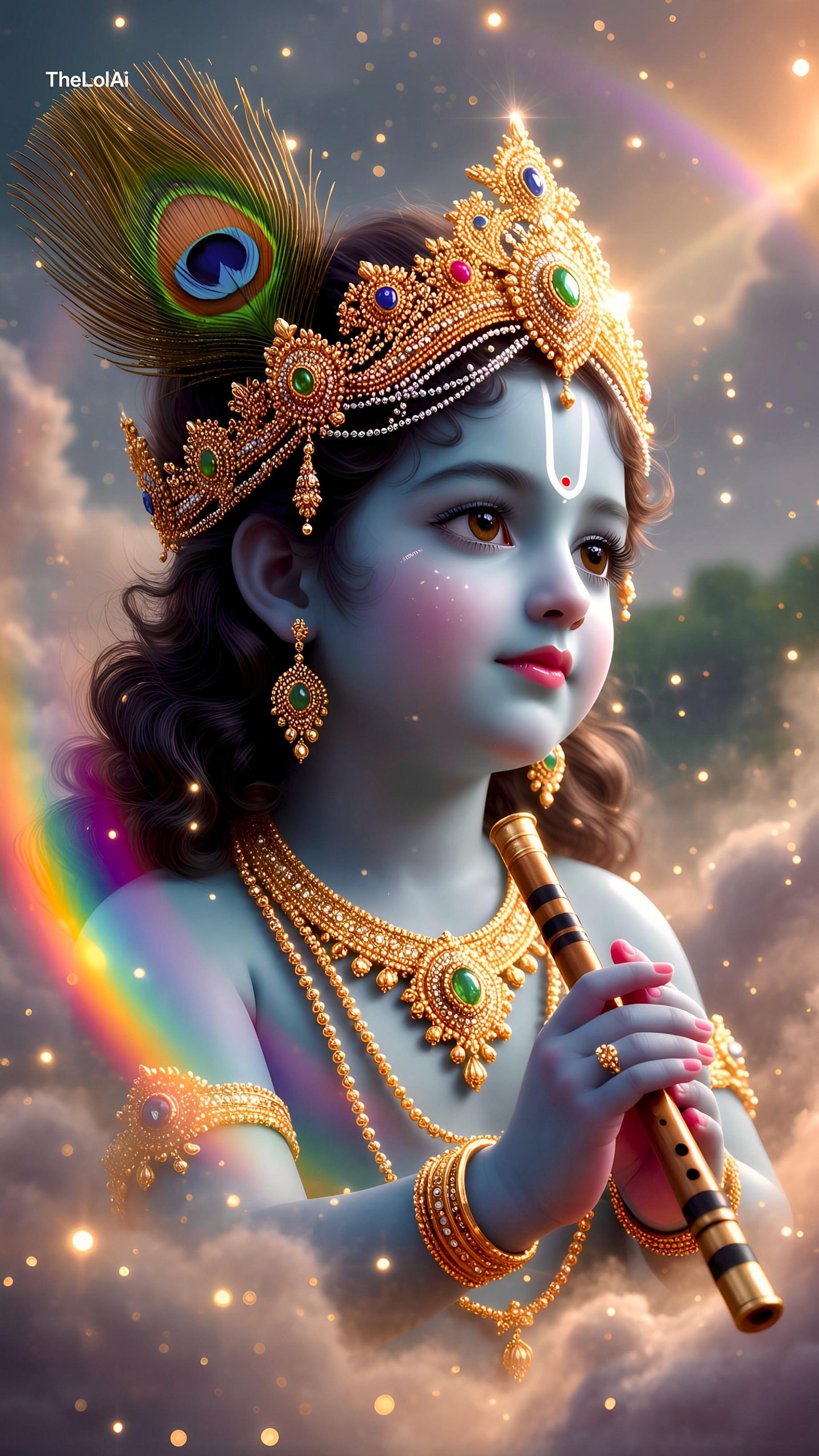 Krishna Mobile 3702 - Mobile Krishna Wallpaper