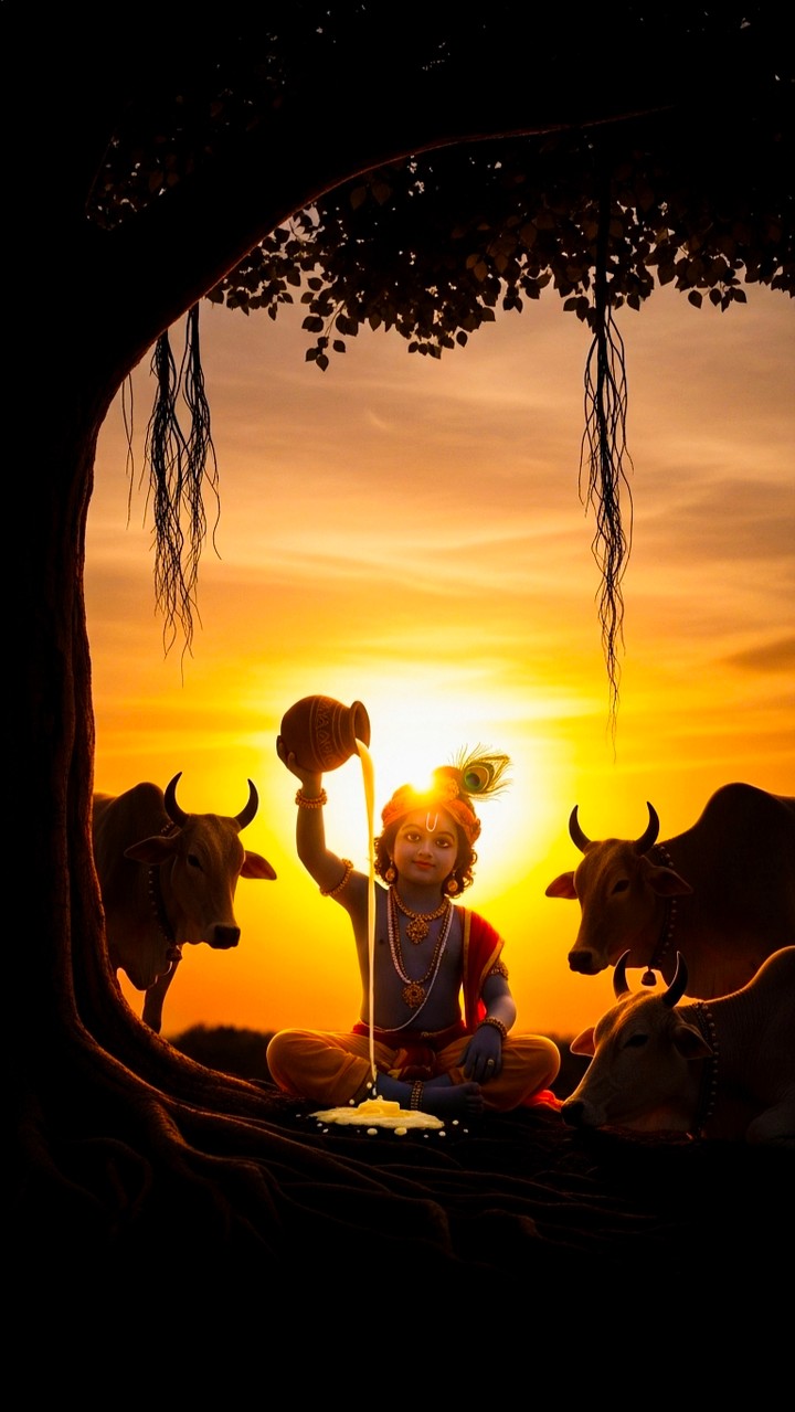 Krishna Mobile 4031 - Mobile Krishna Wallpaper