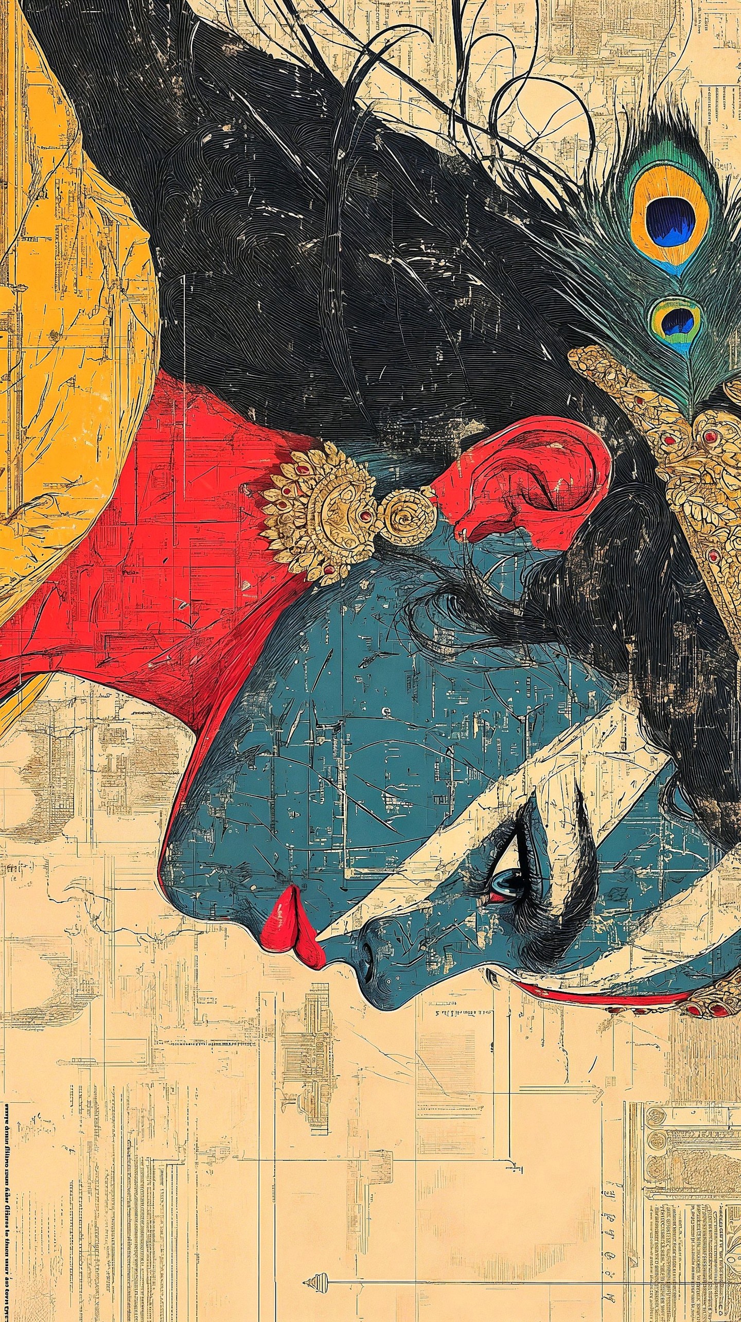 Krishna Mobile 2766 - Mobile Krishna Wallpaper