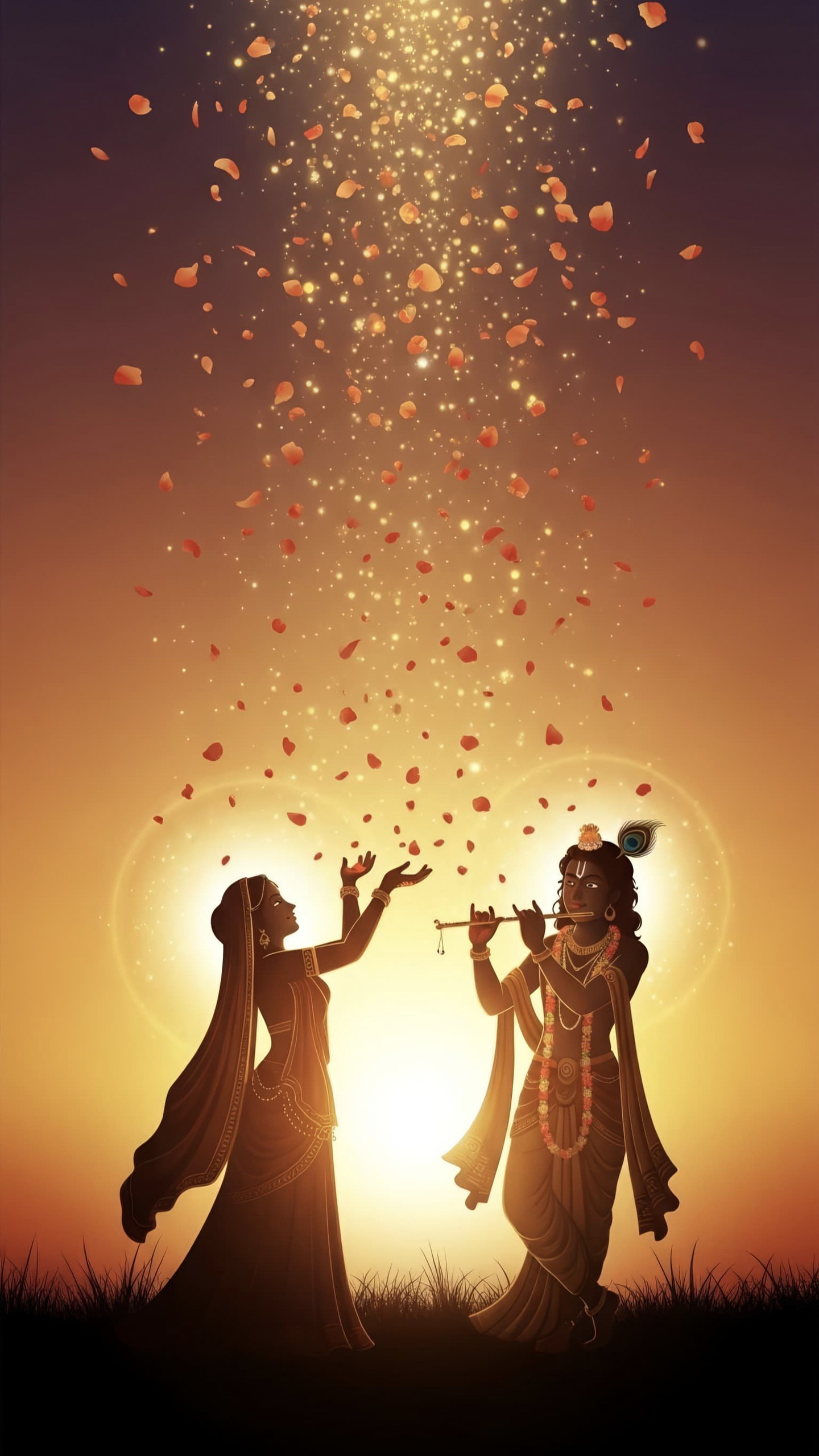 Radhe Krishna Mobile 9822 - Mobile Radhe Krishna Wallpaper