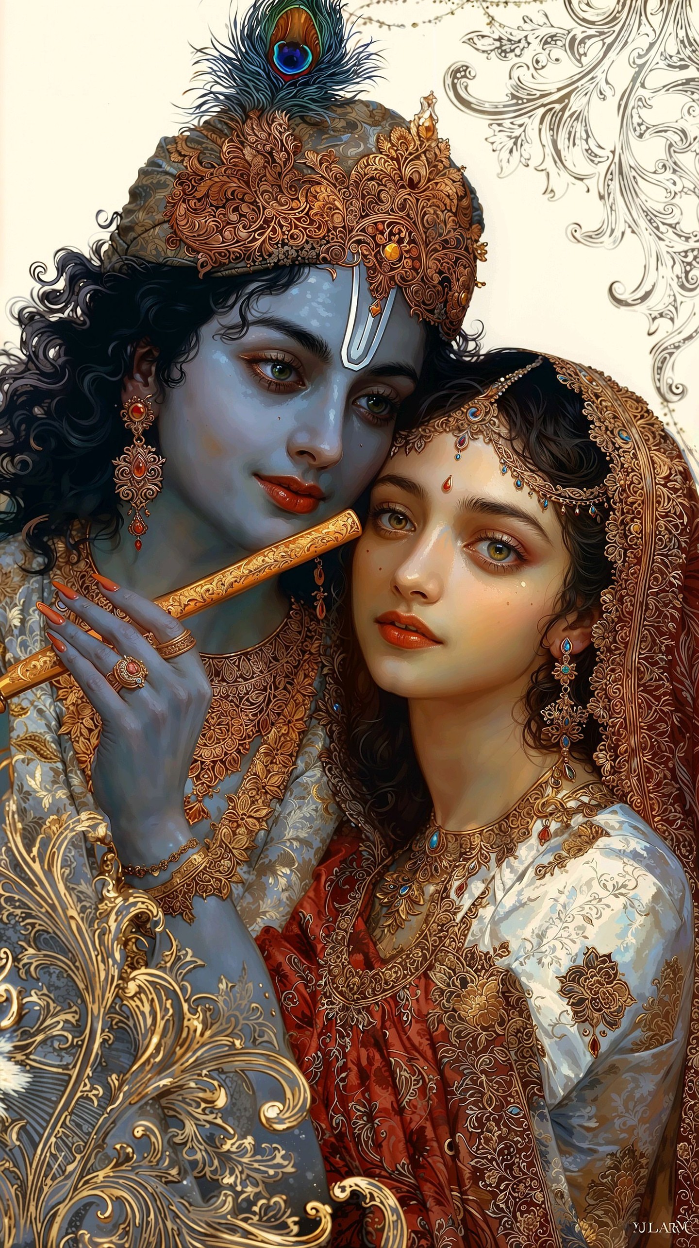Radhe Krishna Mobile 6526 - Mobile Radhe Krishna Wallpaper