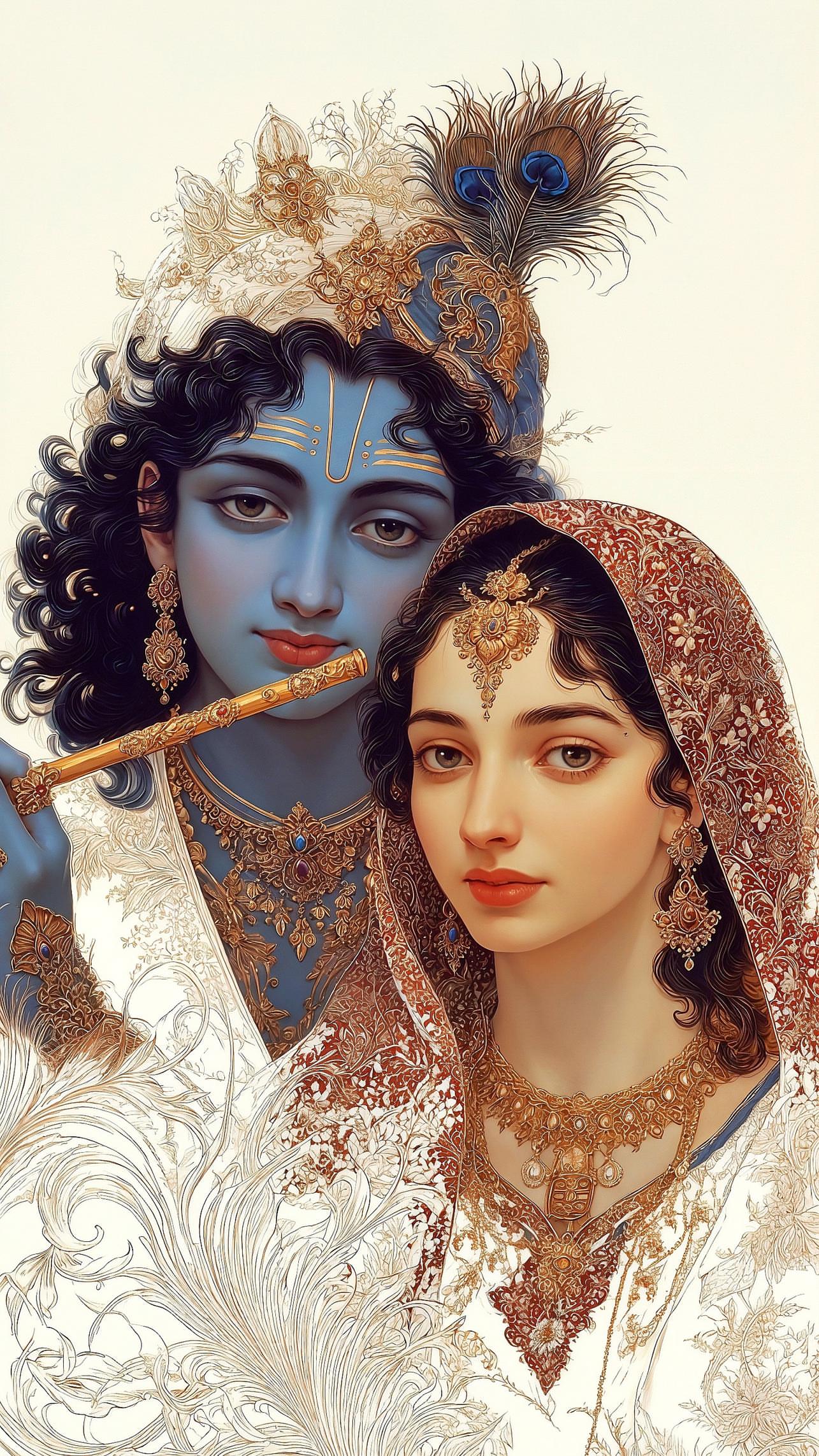 Radhe Krishna Mobile 9474 - Mobile Radhe Krishna Wallpaper