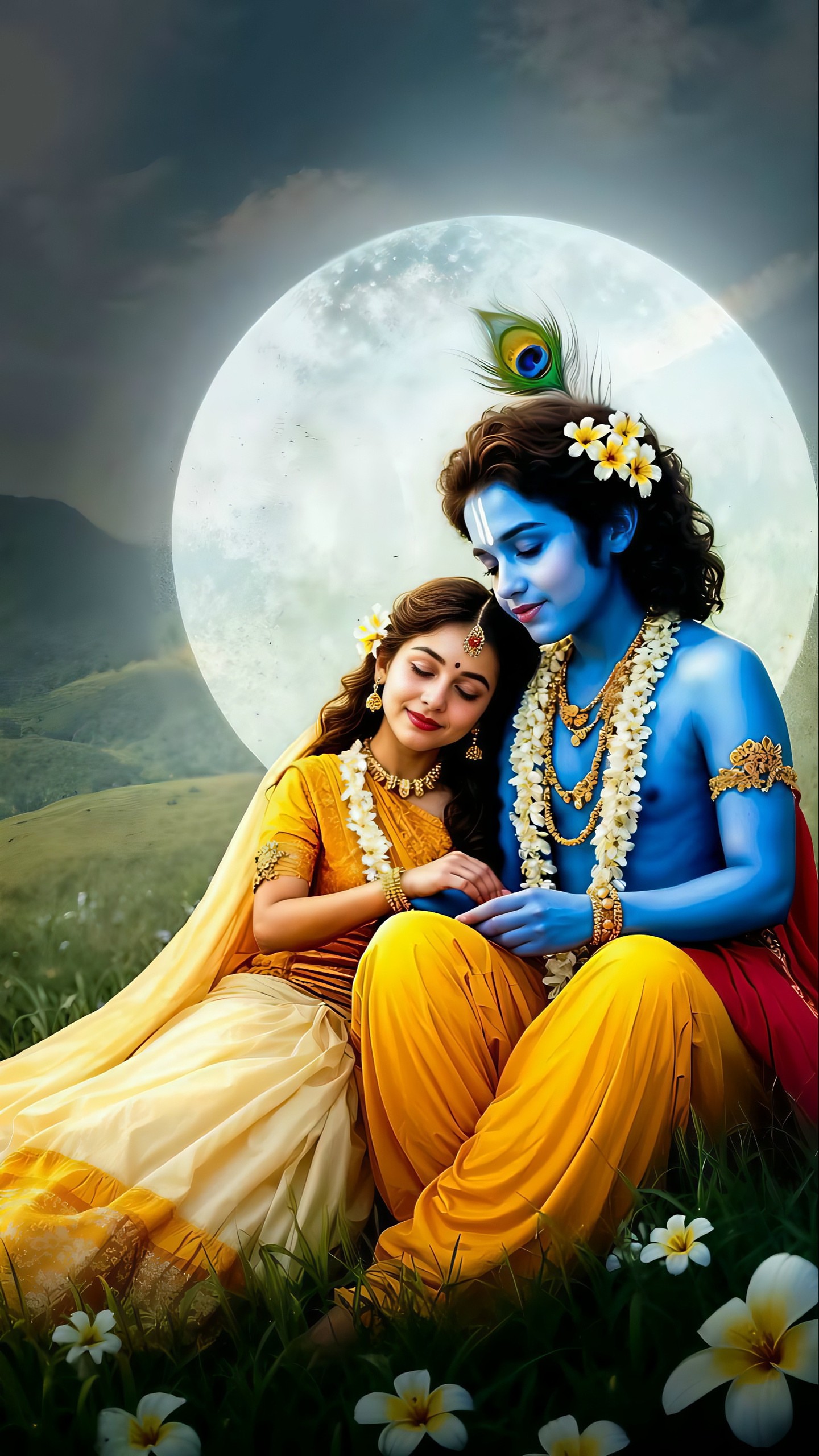 Radhe Krishna Mobile 8045 - Mobile Radhe Krishna Wallpaper