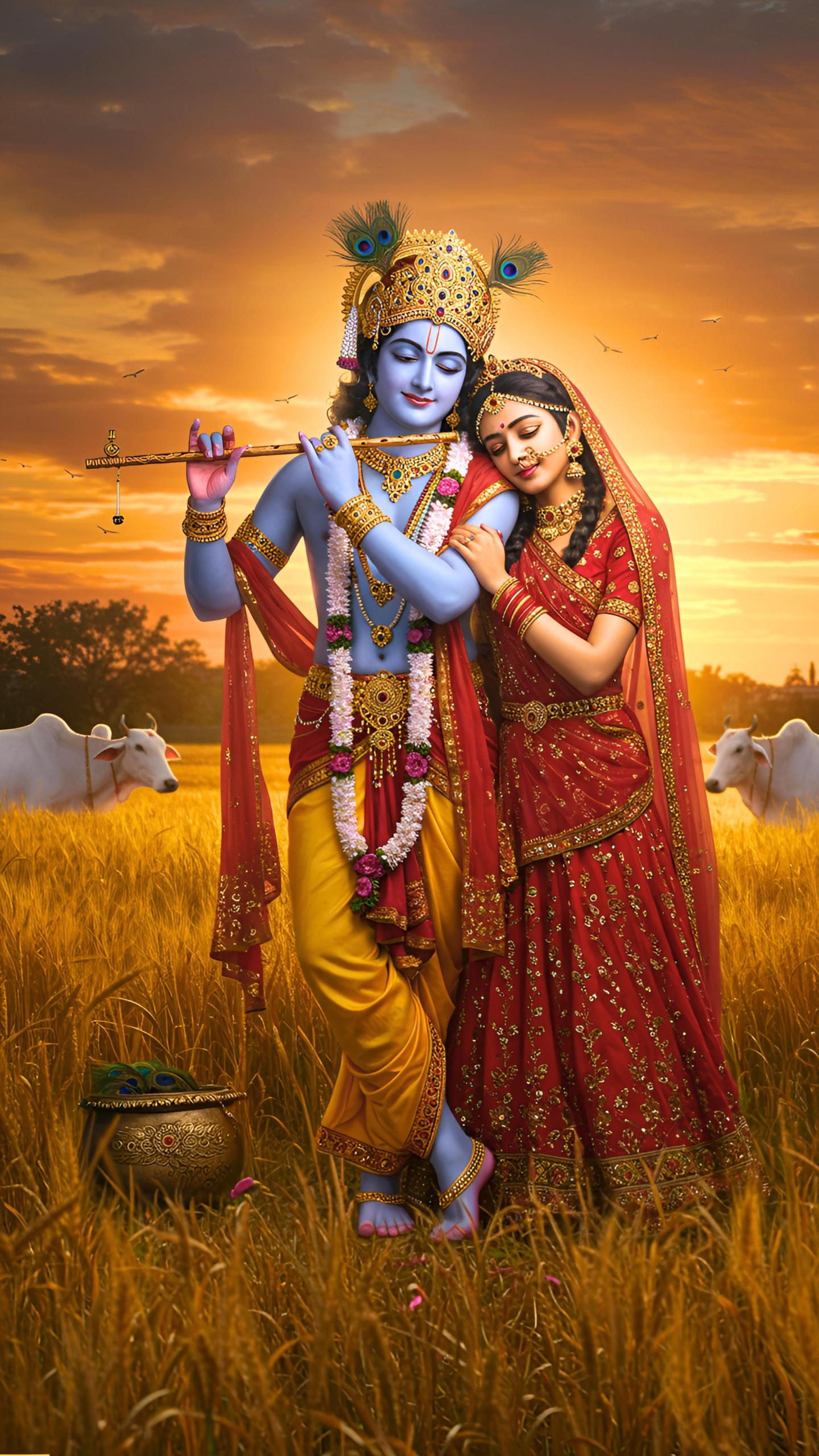 Radhe Krishna Mobile 2180 - Mobile Radhe Krishna Wallpaper