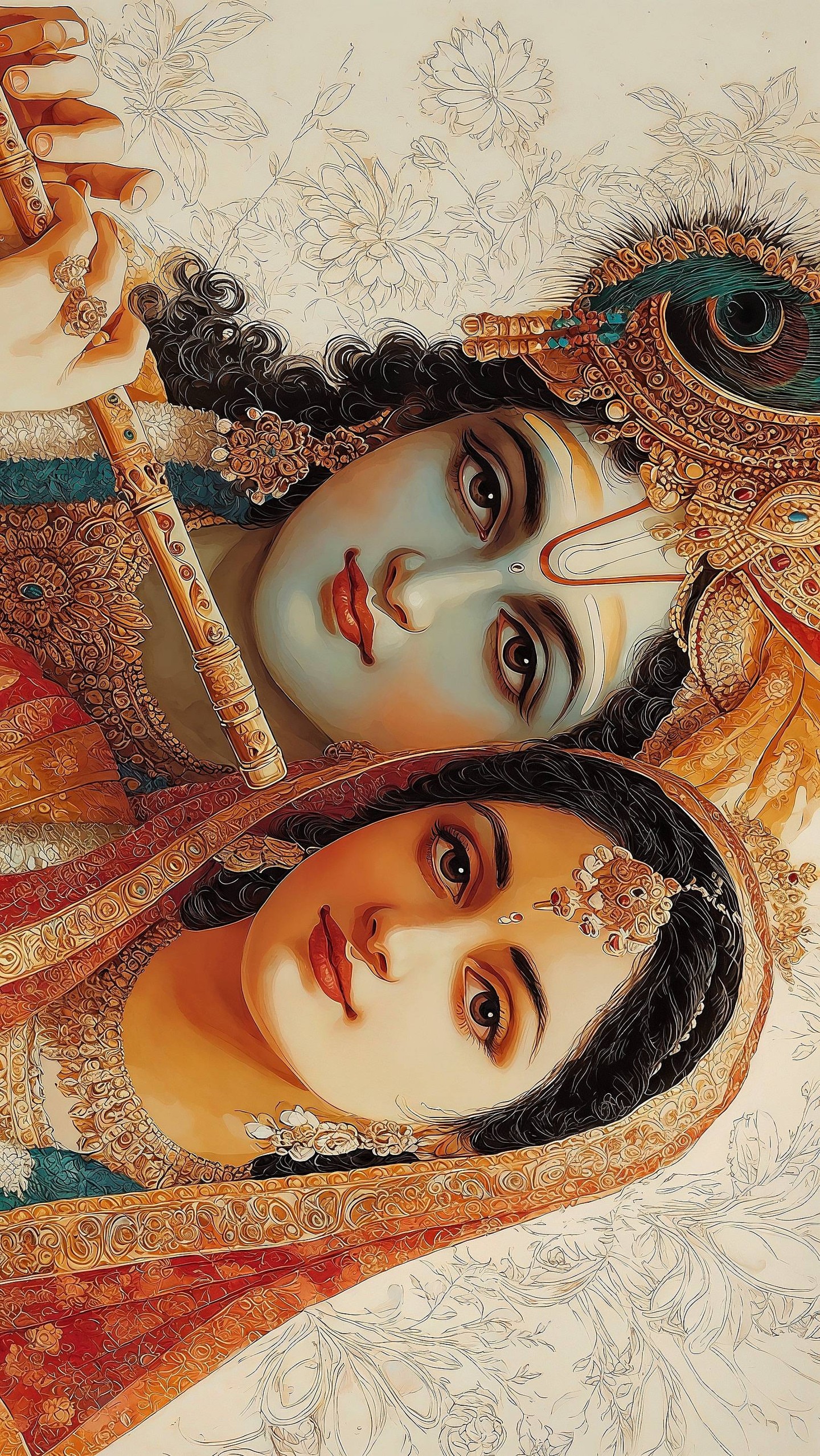 Radhe Krishna Mobile 6576 - Mobile Radhe Krishna Wallpaper