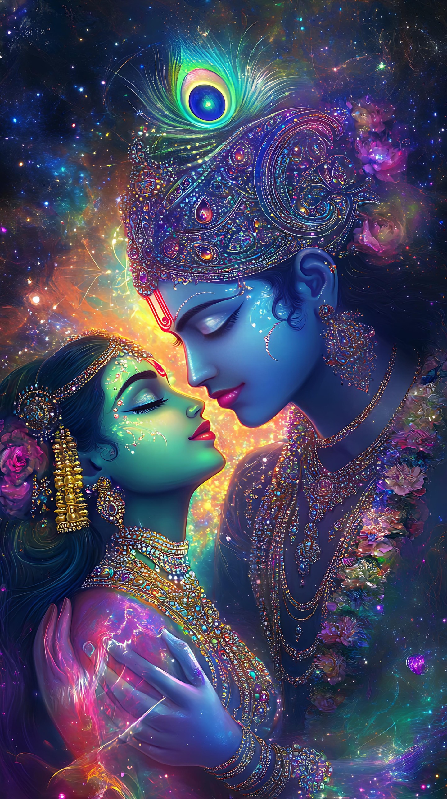 Radhe Krishna Mobile 8748 - Mobile Radhe Krishna Wallpaper