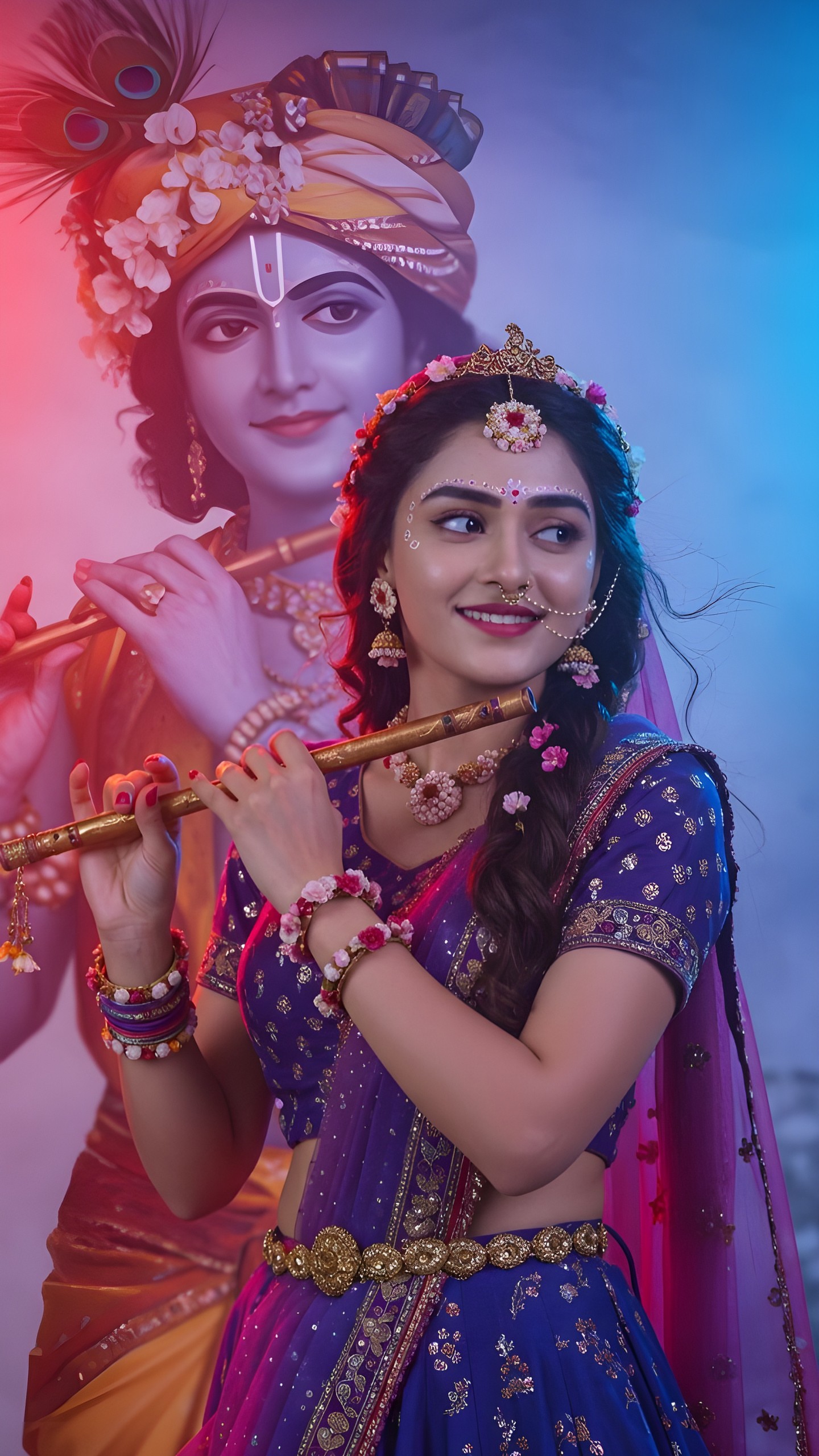 Radhe Krishna Mobile 8371 - Mobile Radhe Krishna Wallpaper