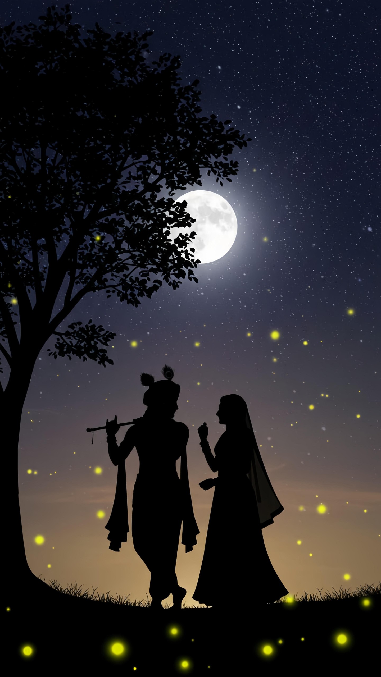 Radhe Krishna Mobile 3530 - Mobile Radhe Krishna Wallpaper