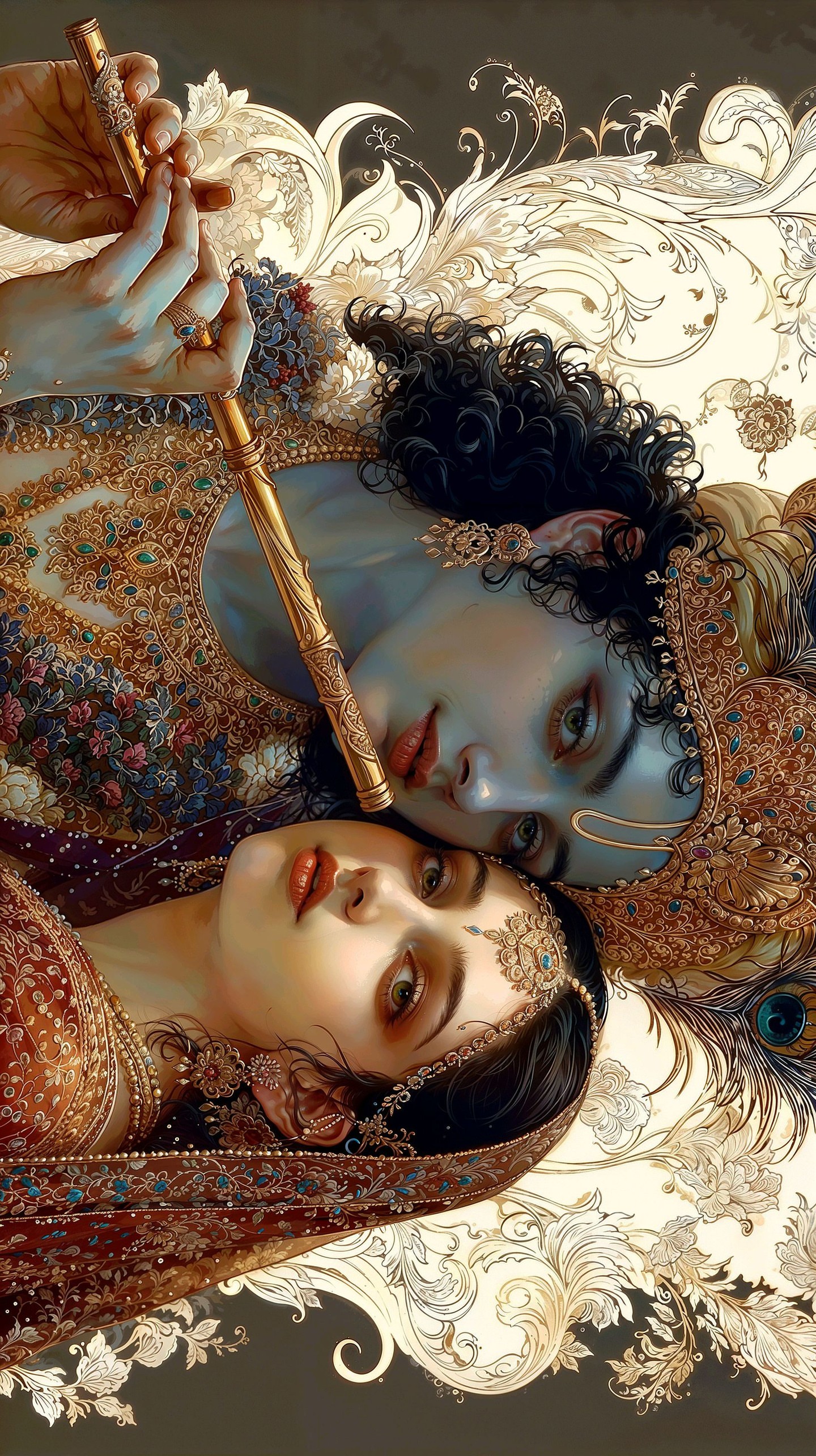 Radhe Krishna Mobile 6630 - Mobile Radhe Krishna Wallpaper