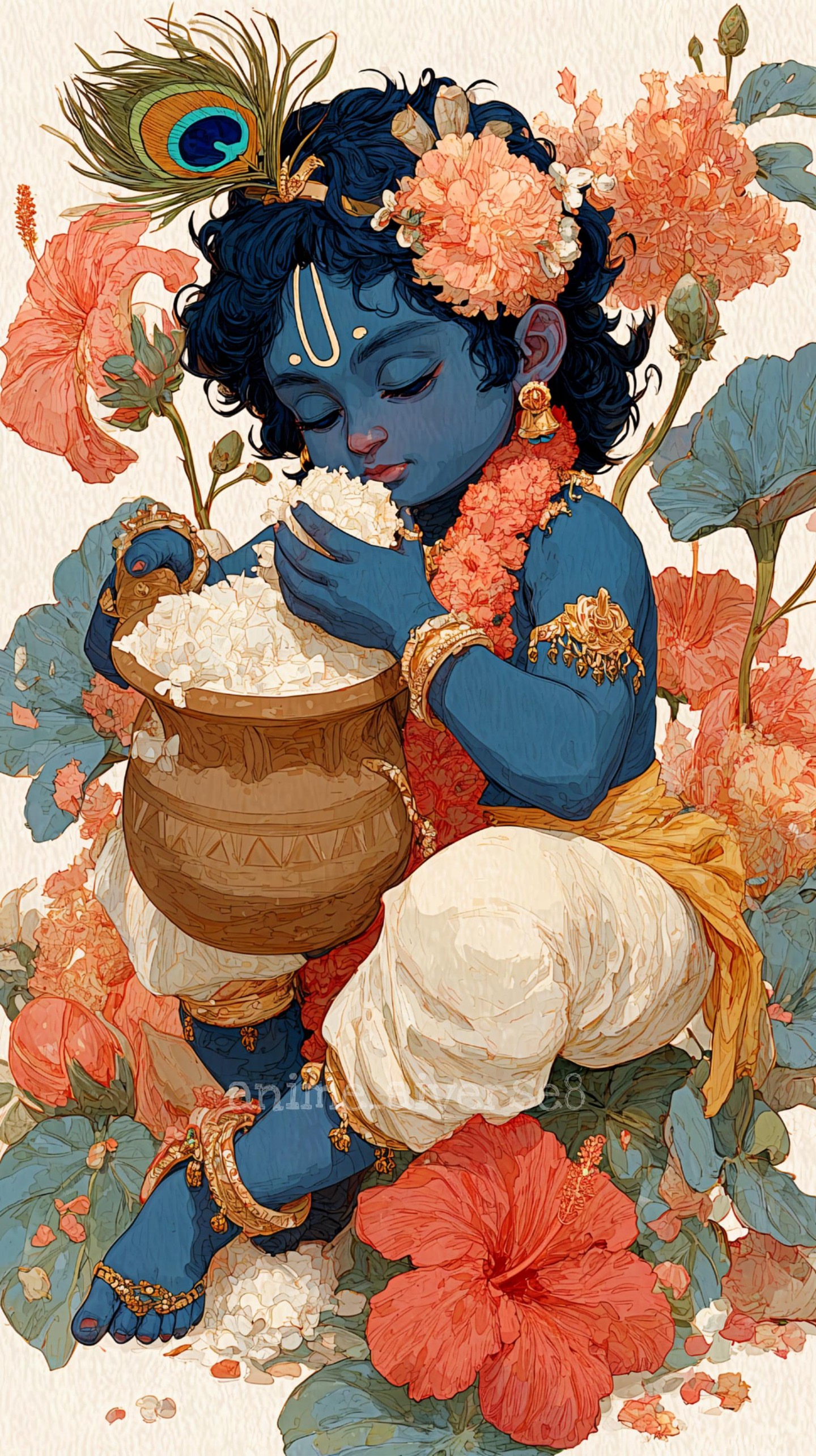 Radhe Krishna Mobile 2375 - Mobile Radhe Krishna Wallpaper