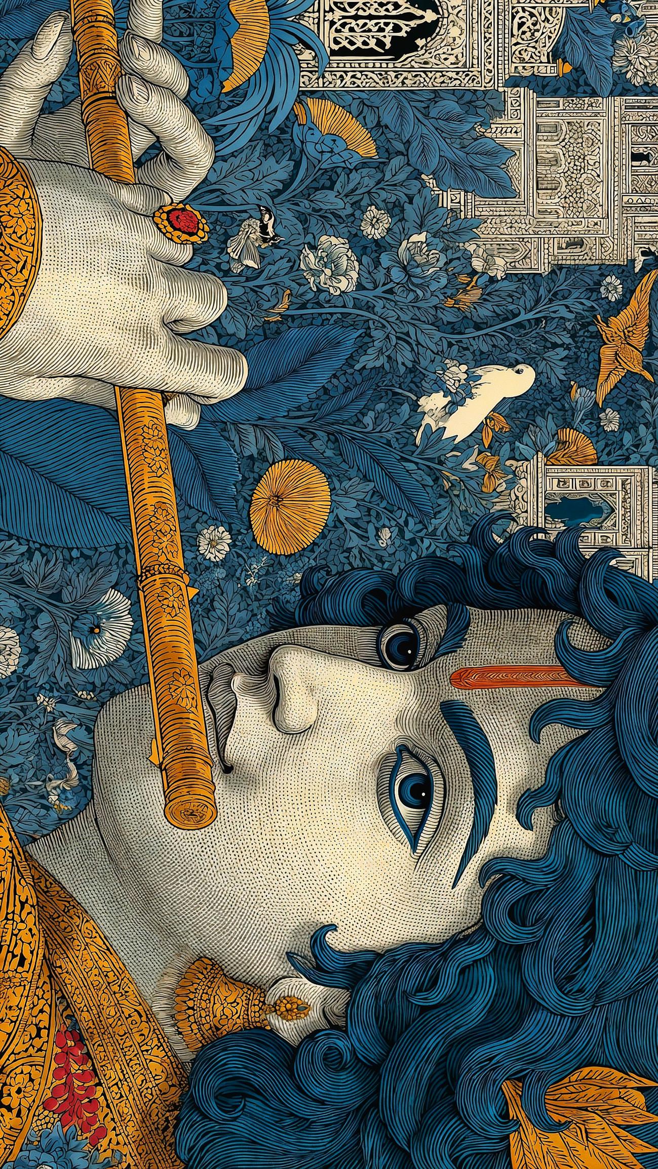 Radhe Krishna Mobile 3013 - Mobile Radhe Krishna Wallpaper