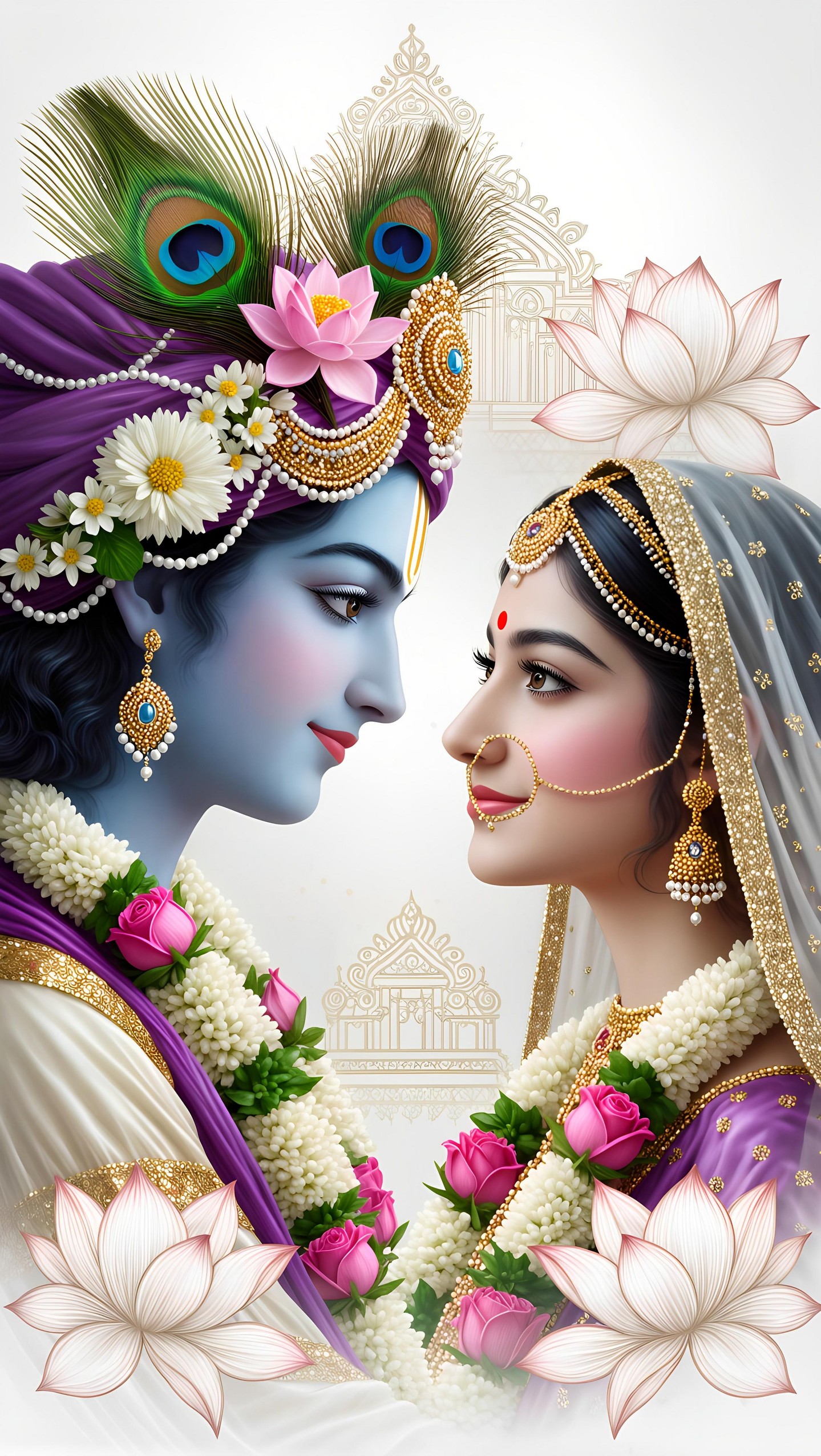 Radhe Krishna Mobile 7980 - Mobile Radhe Krishna Wallpaper