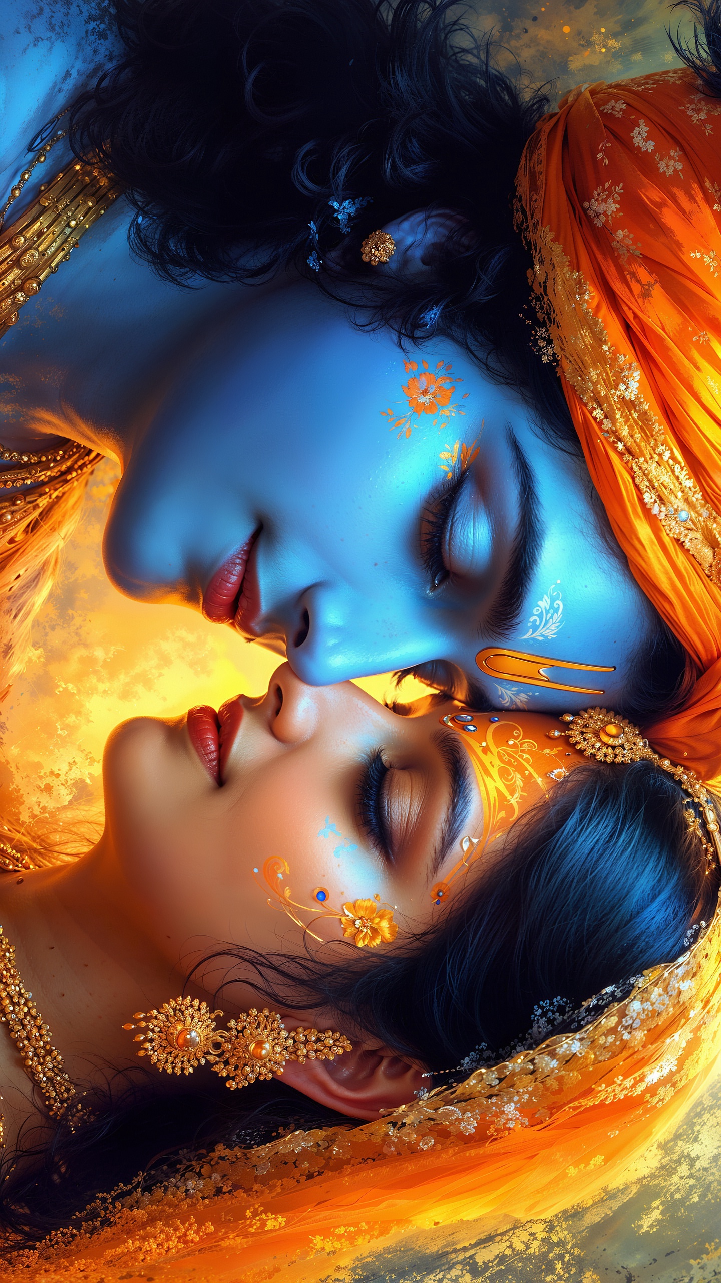 Radhe Krishna Mobile 2058 - Mobile Radhe Krishna Wallpaper