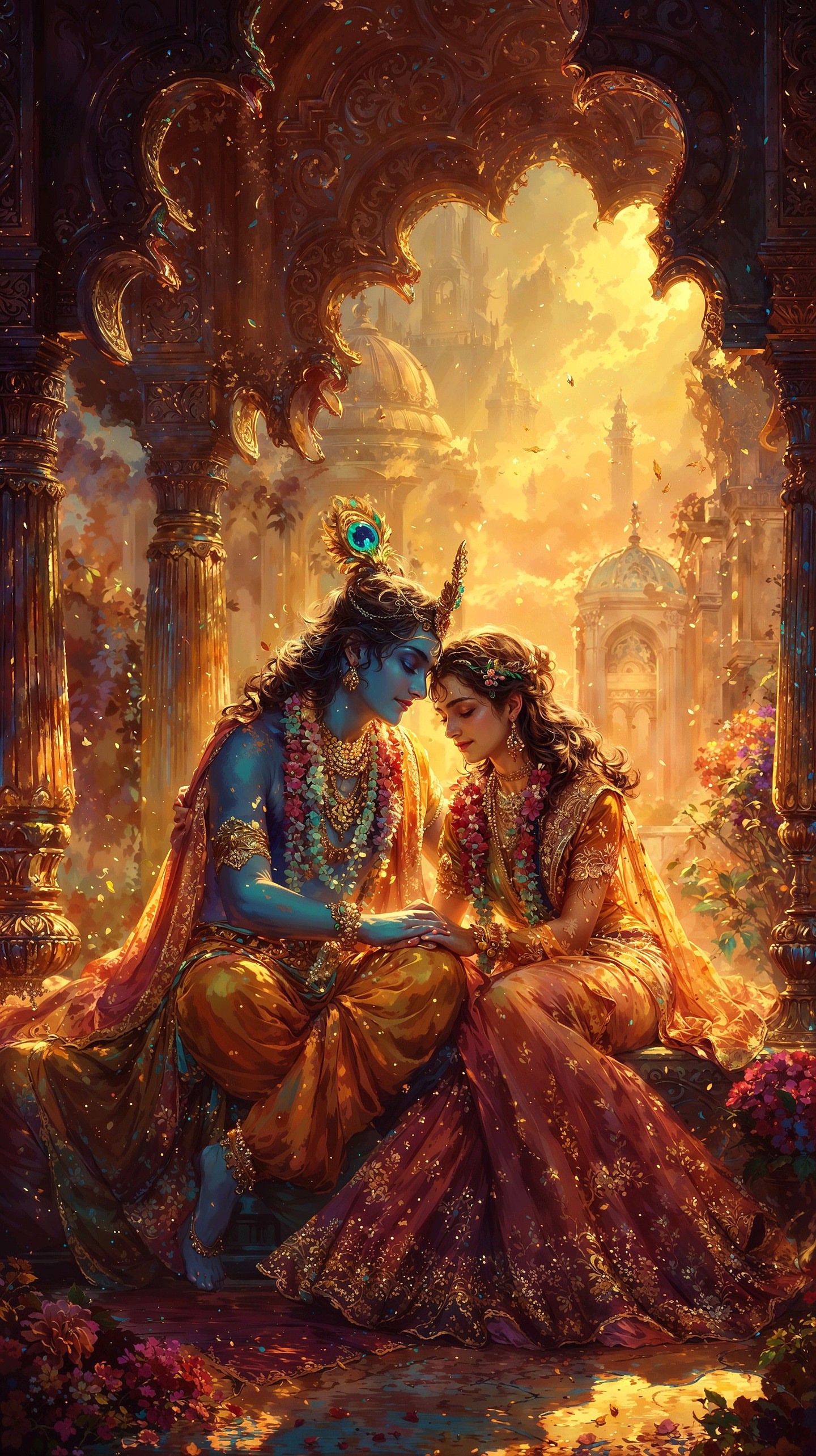 Radhe Krishna Mobile 9992 - Mobile Radhe Krishna Wallpaper