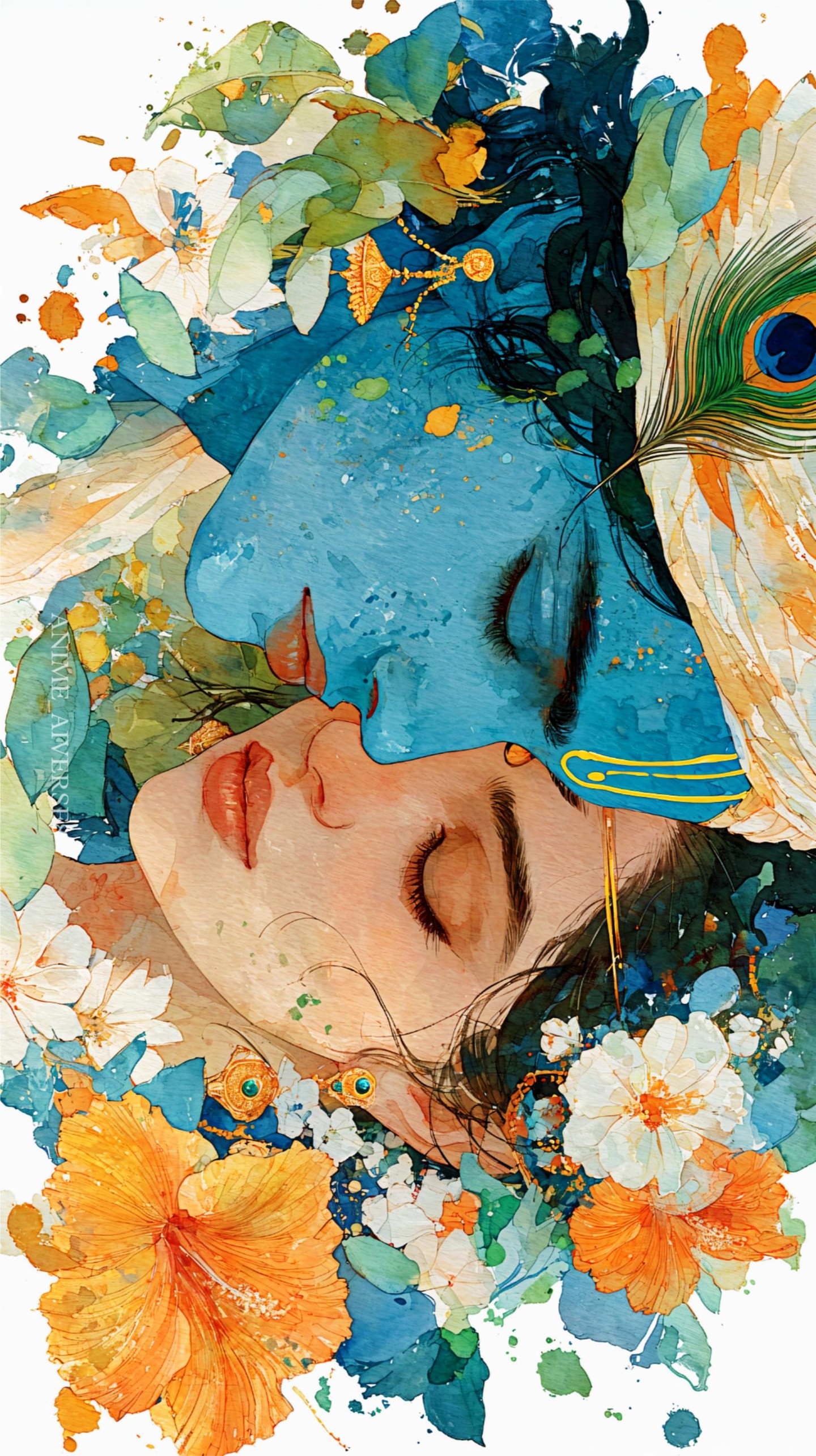 Radhe Krishna Mobile 4283 - Mobile Radhe Krishna Wallpaper