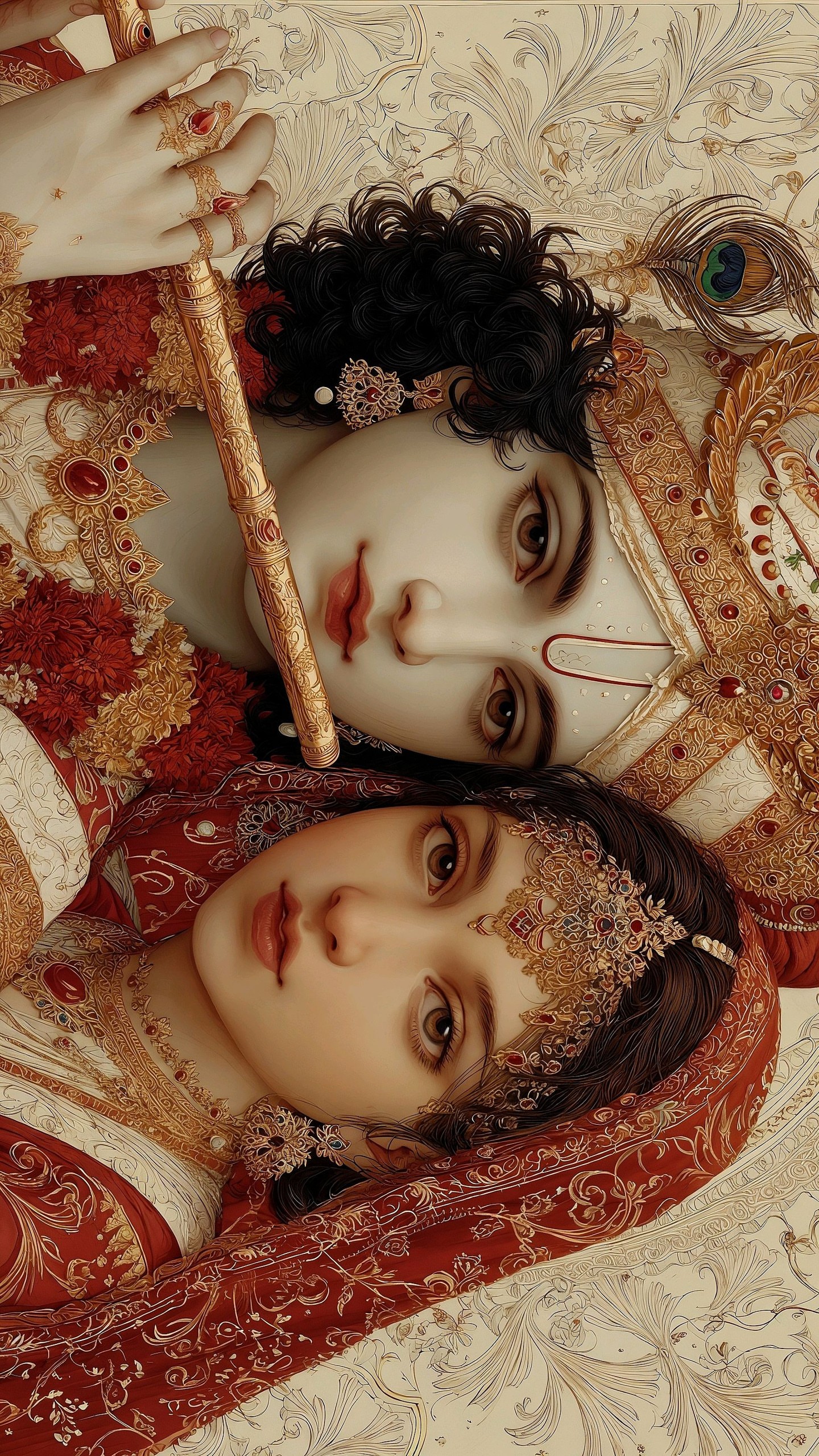 Radhe Krishna Mobile 2920 - Mobile Radhe Krishna Wallpaper