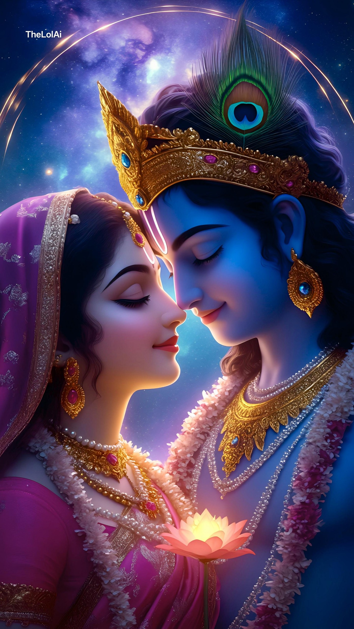 Radhe Krishna Mobile 8172 - Mobile Radhe Krishna Wallpaper