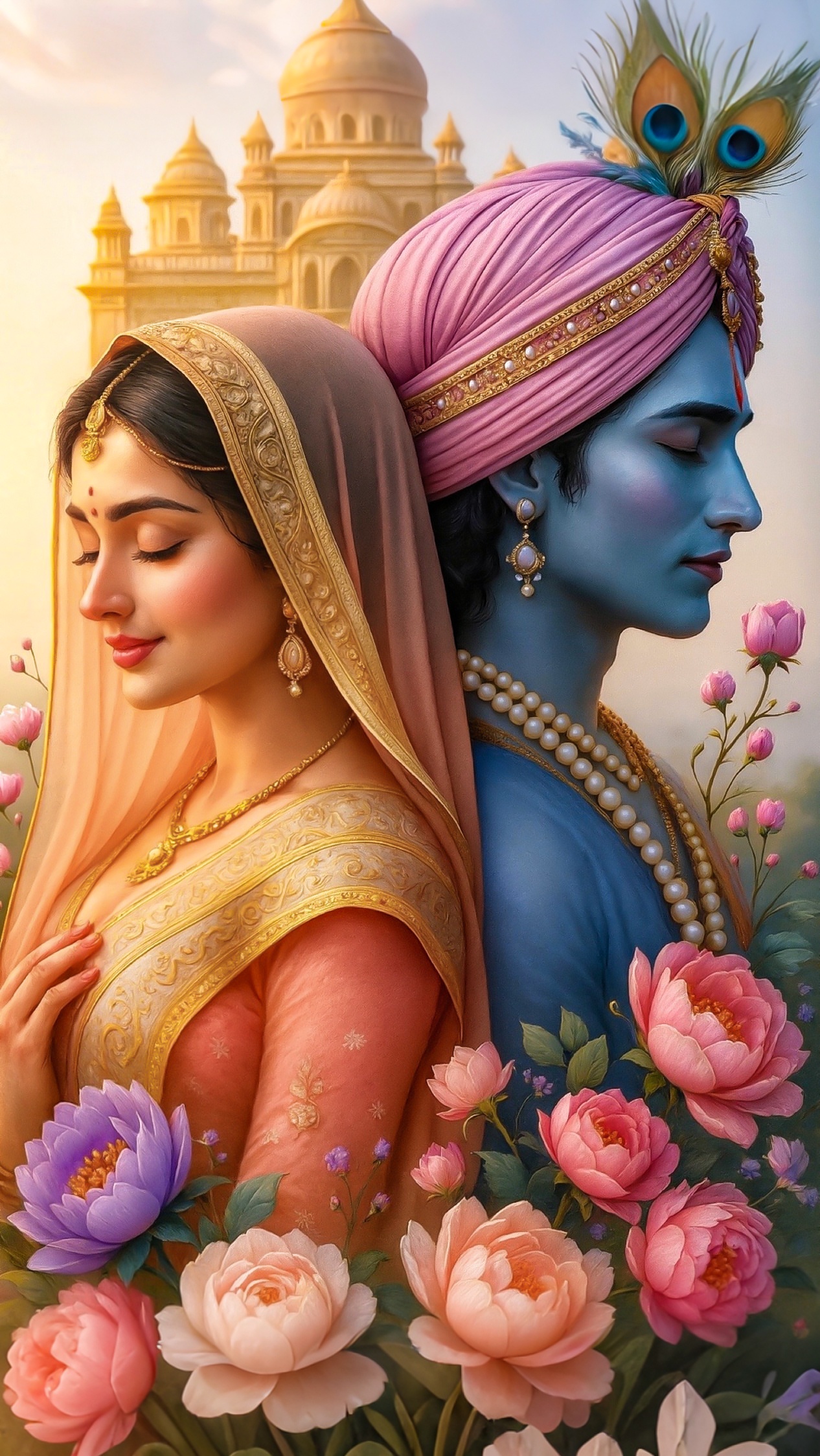 Radhe Krishna Mobile 6266 - Mobile Radhe Krishna Wallpaper