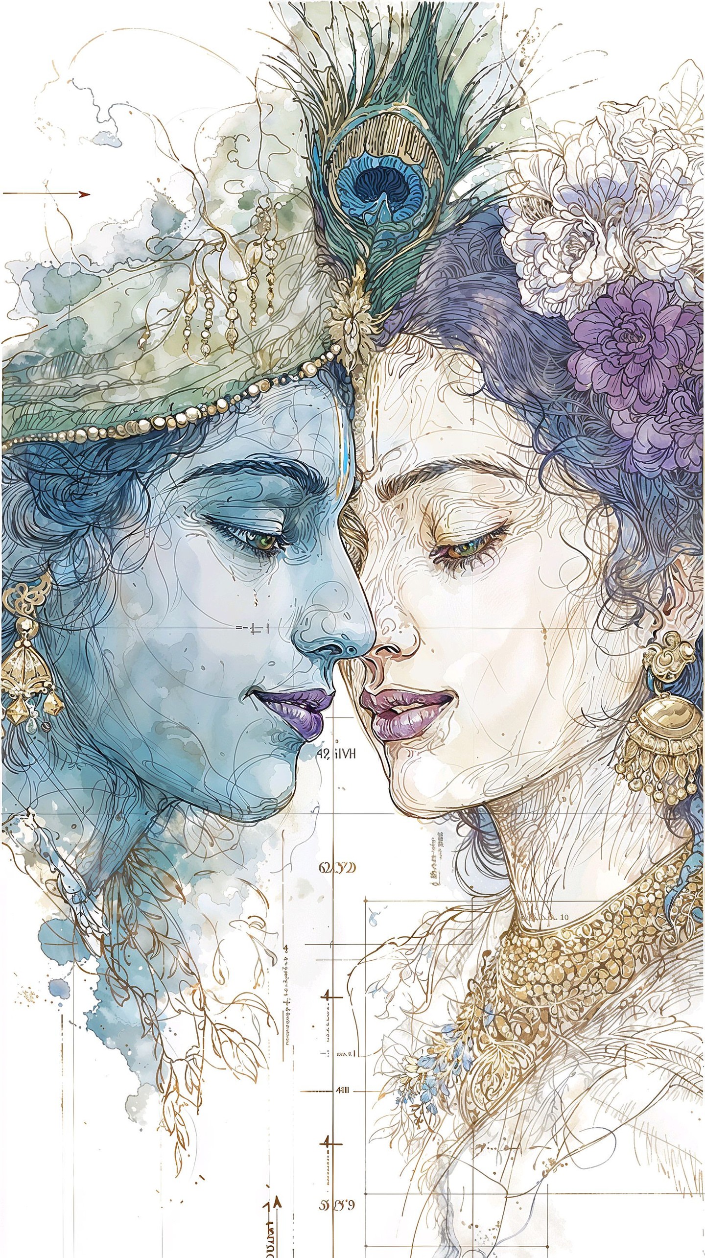 Radhe Krishna Mobile 6277 - Mobile Radhe Krishna Wallpaper