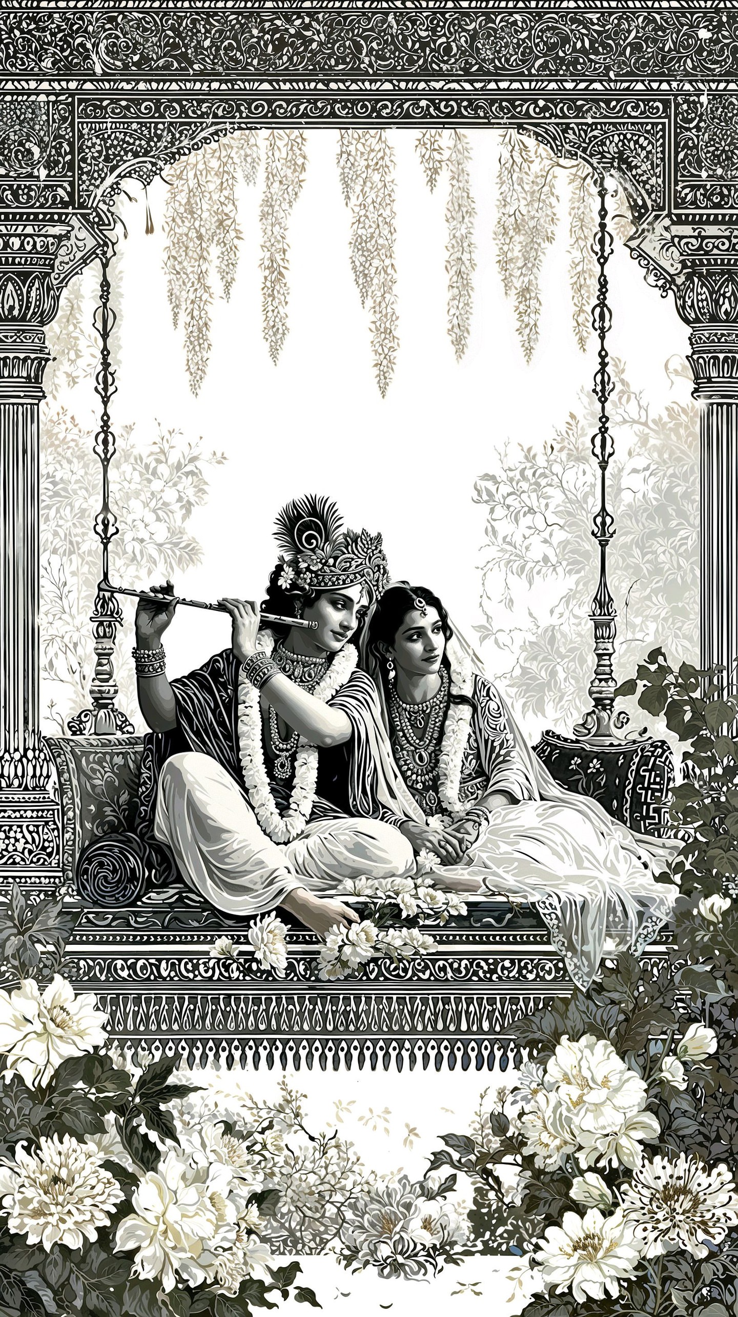 Radhe Krishna Mobile 7007 - Mobile Radhe Krishna Wallpaper