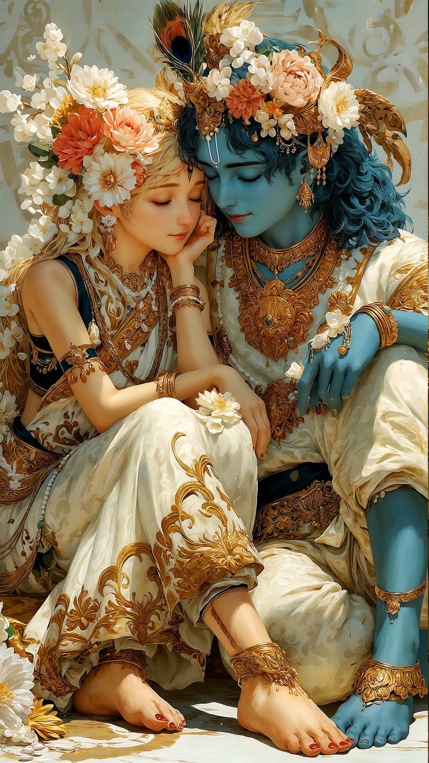 Radhe Krishna Mobile 7178 - Mobile Radhe Krishna Wallpaper