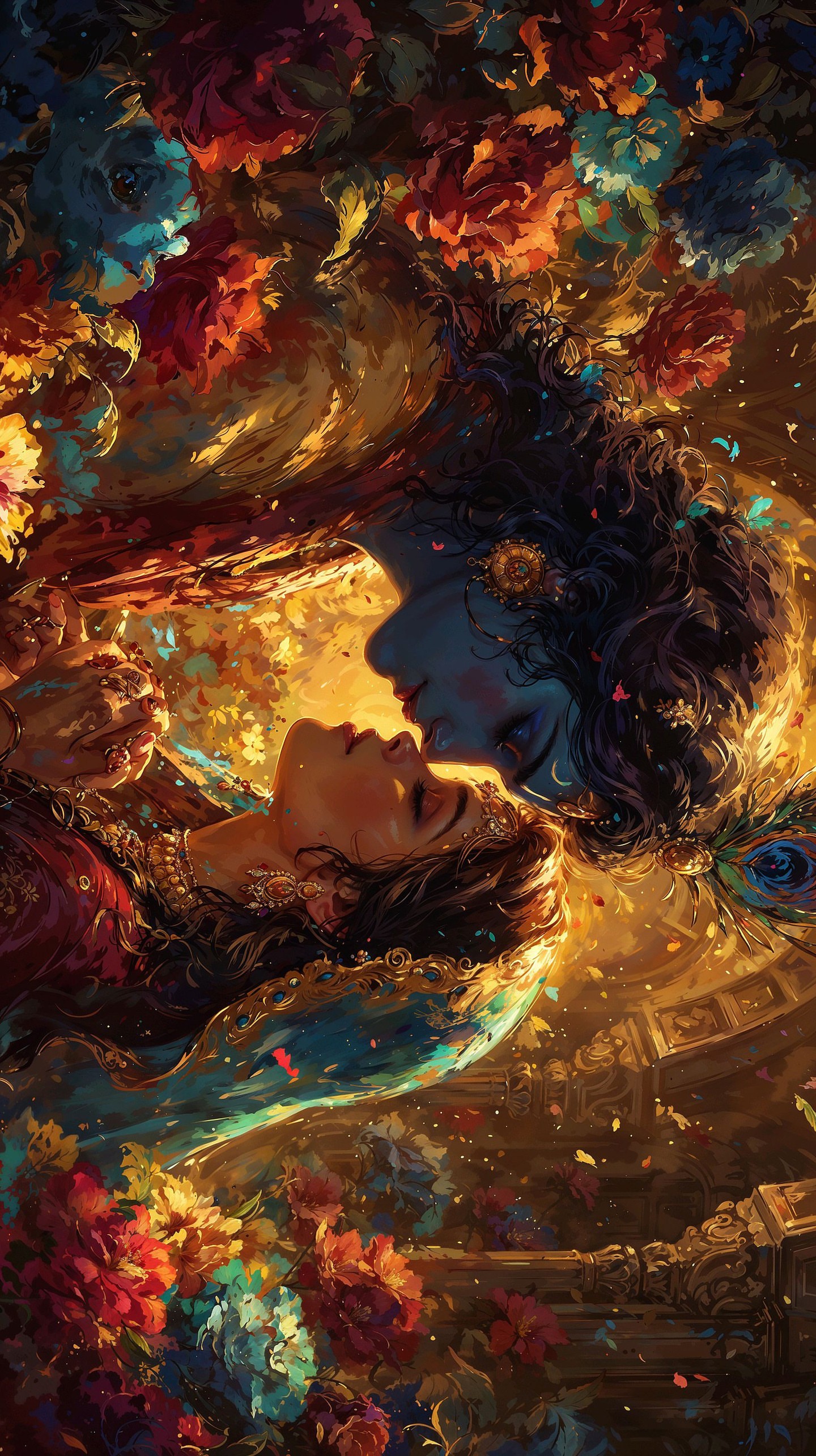 Radhe Krishna Mobile 1585 - Mobile Radhe Krishna Wallpaper