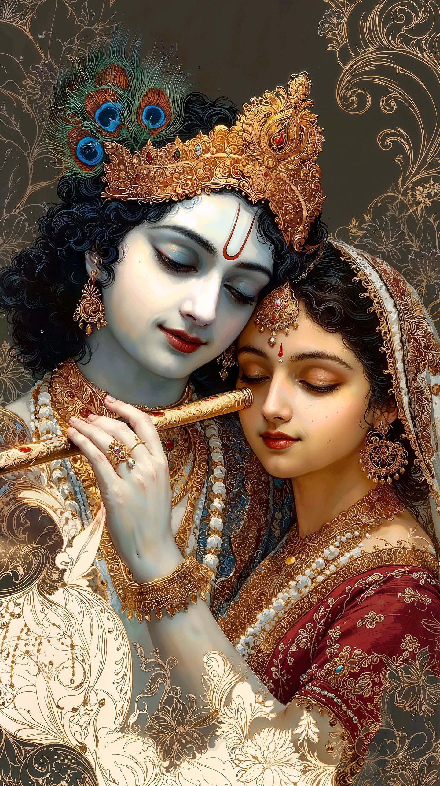 Radhe Krishna Mobile 6131 - Mobile Radhe Krishna Wallpaper