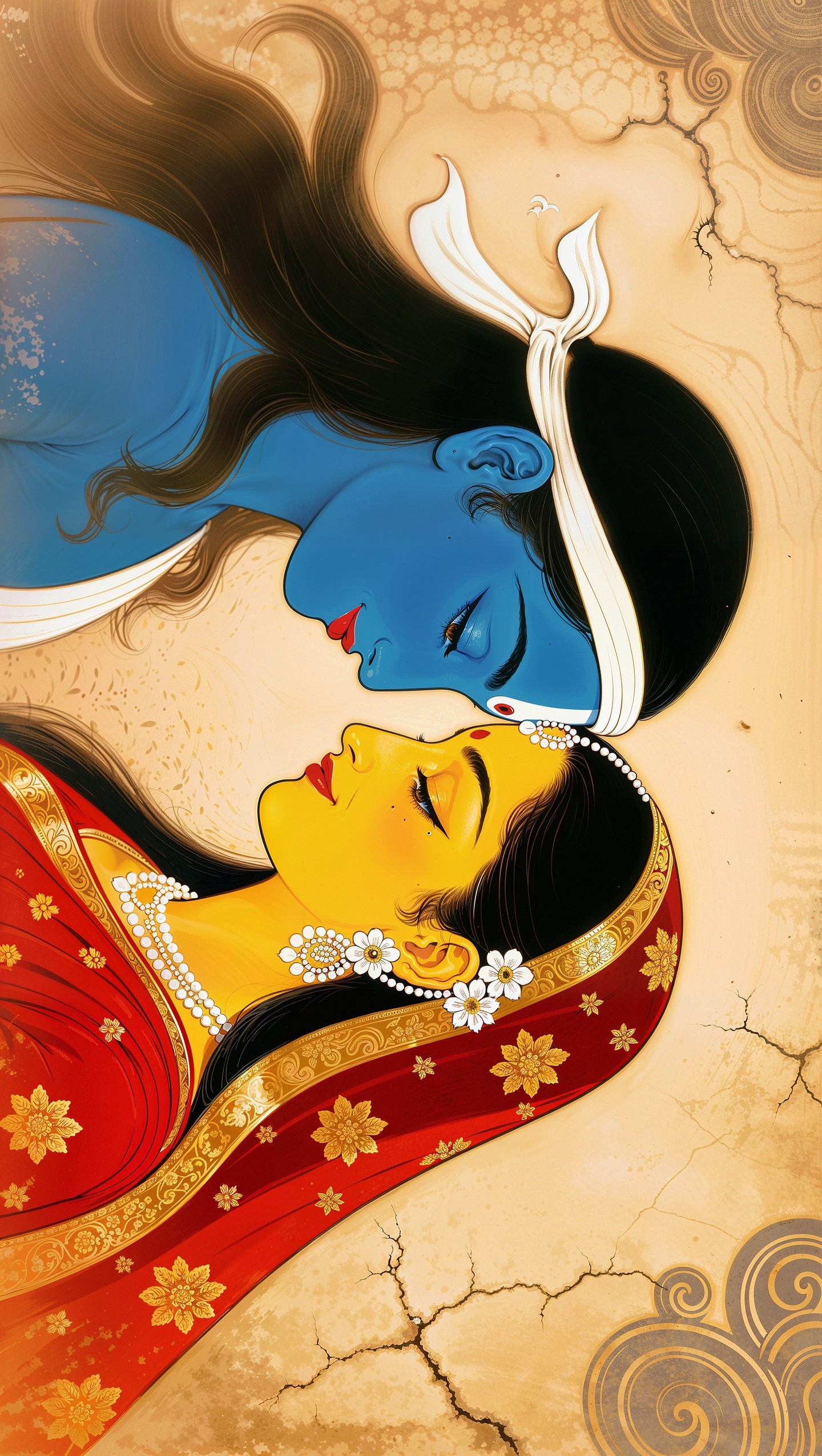 Radhe Krishna Mobile 3660 - Mobile Radhe Krishna Wallpaper