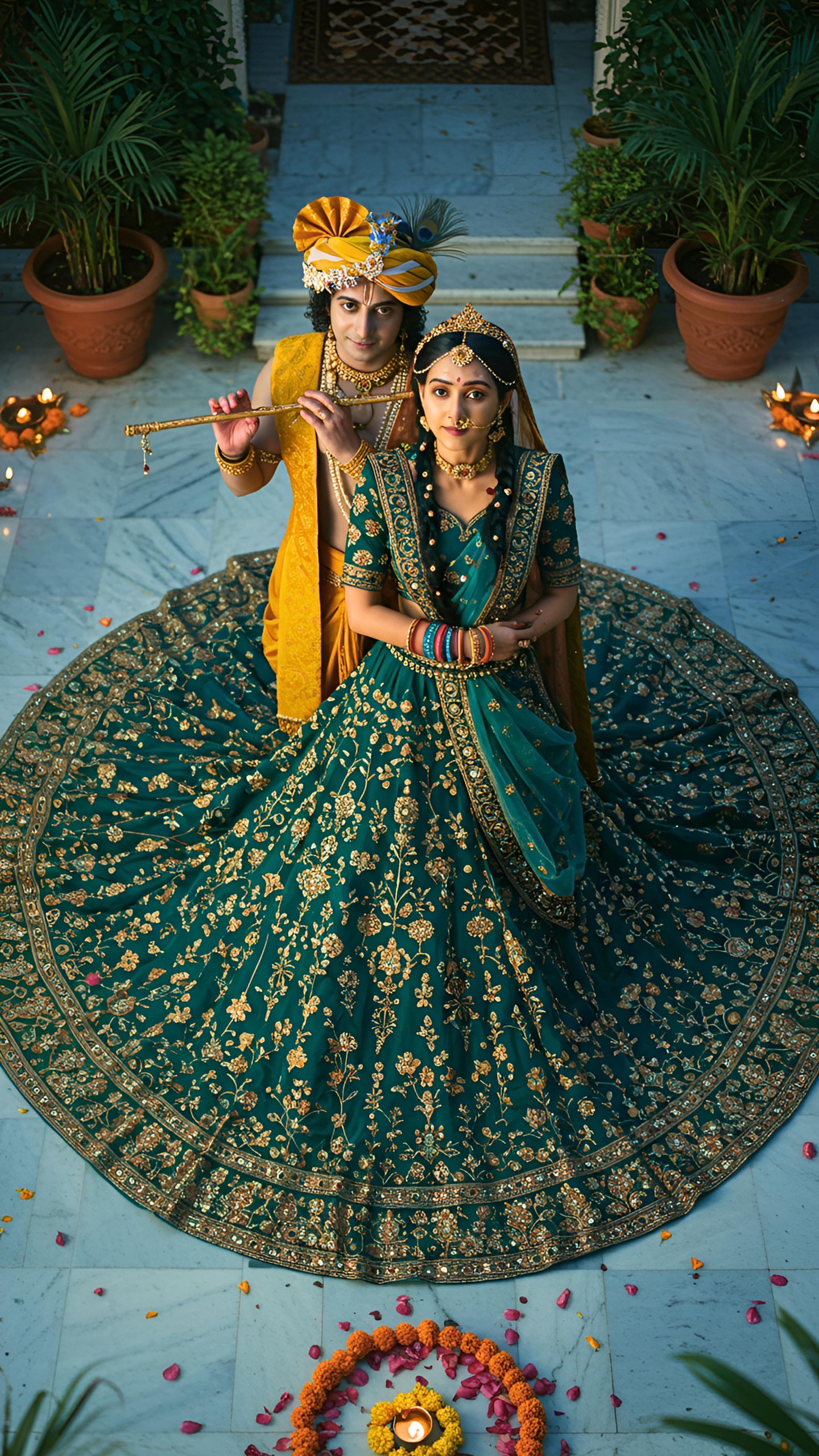 Radhe Krishna Mobile 2591 - Mobile Radhe Krishna Wallpaper