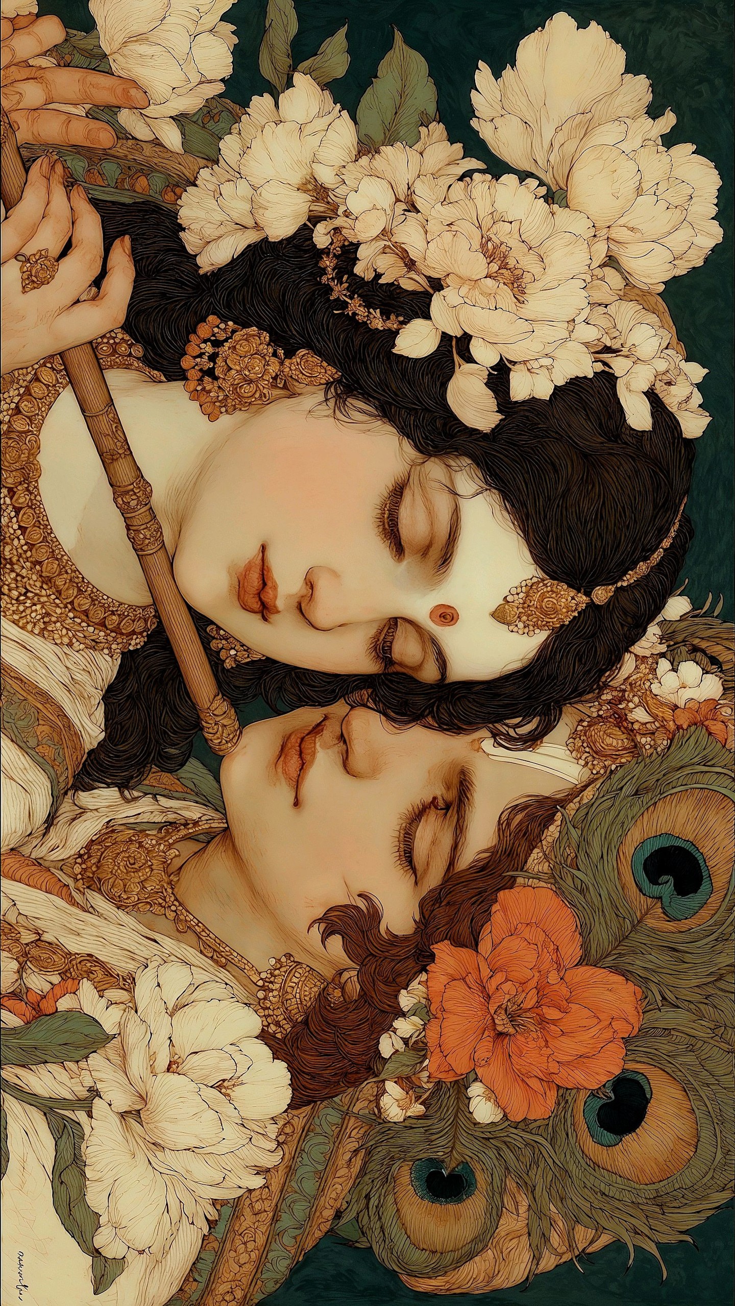 Radhe Krishna Mobile 5748 - Mobile Radhe Krishna Wallpaper