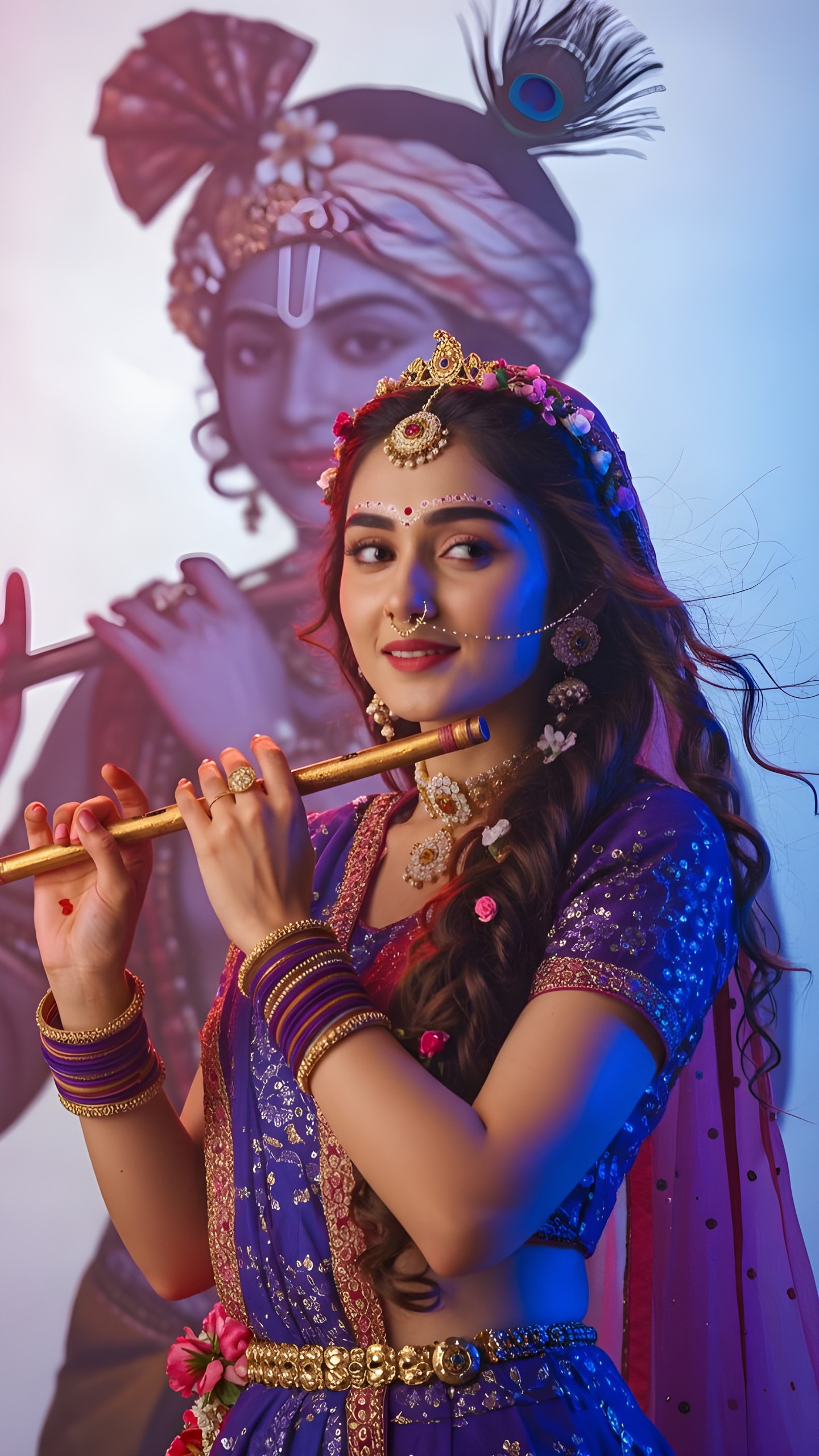 Radhe Krishna Mobile 2419 - Mobile Radhe Krishna Wallpaper