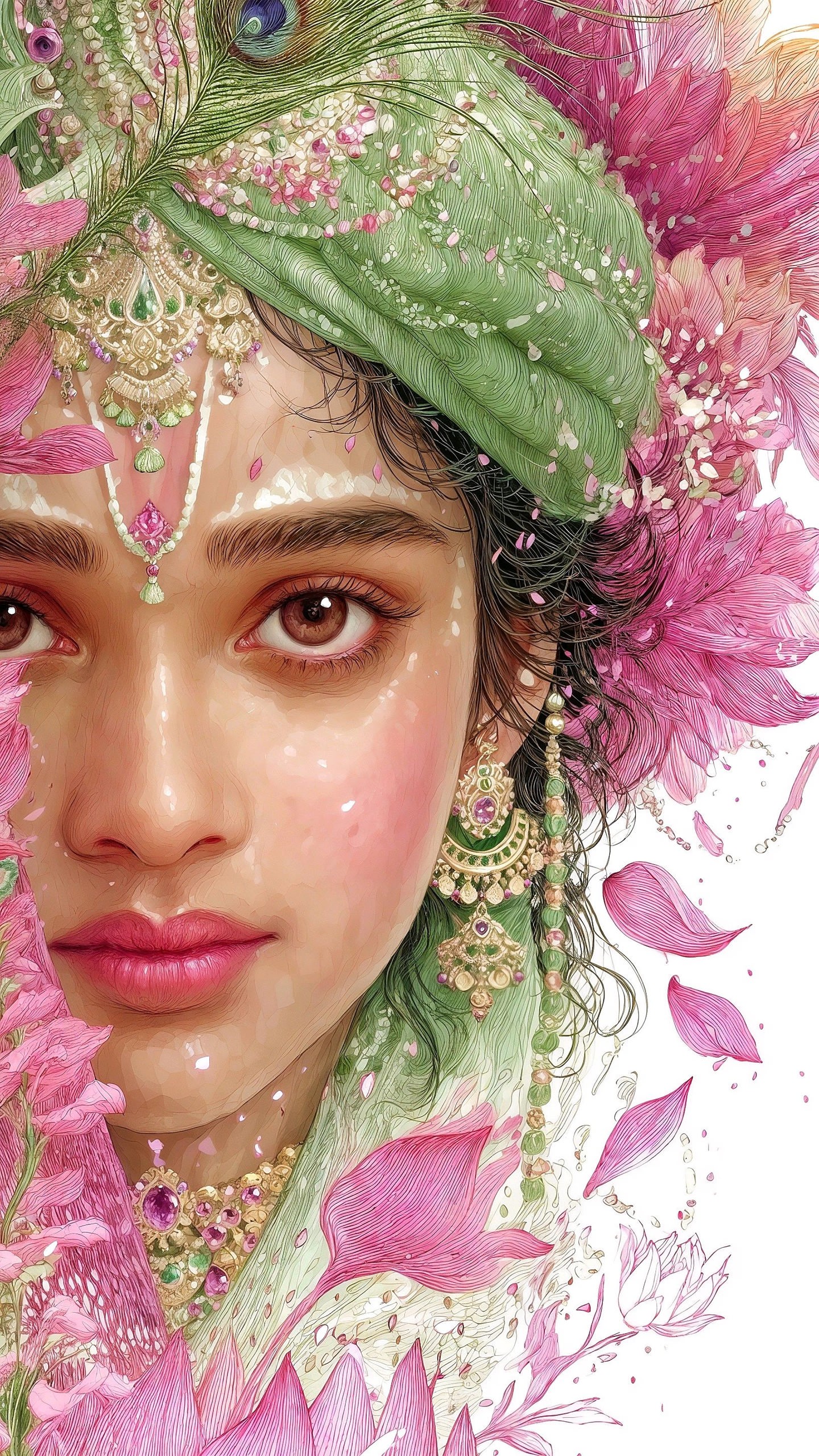 Radhe Krishna Mobile 3787 - Mobile Radhe Krishna Wallpaper