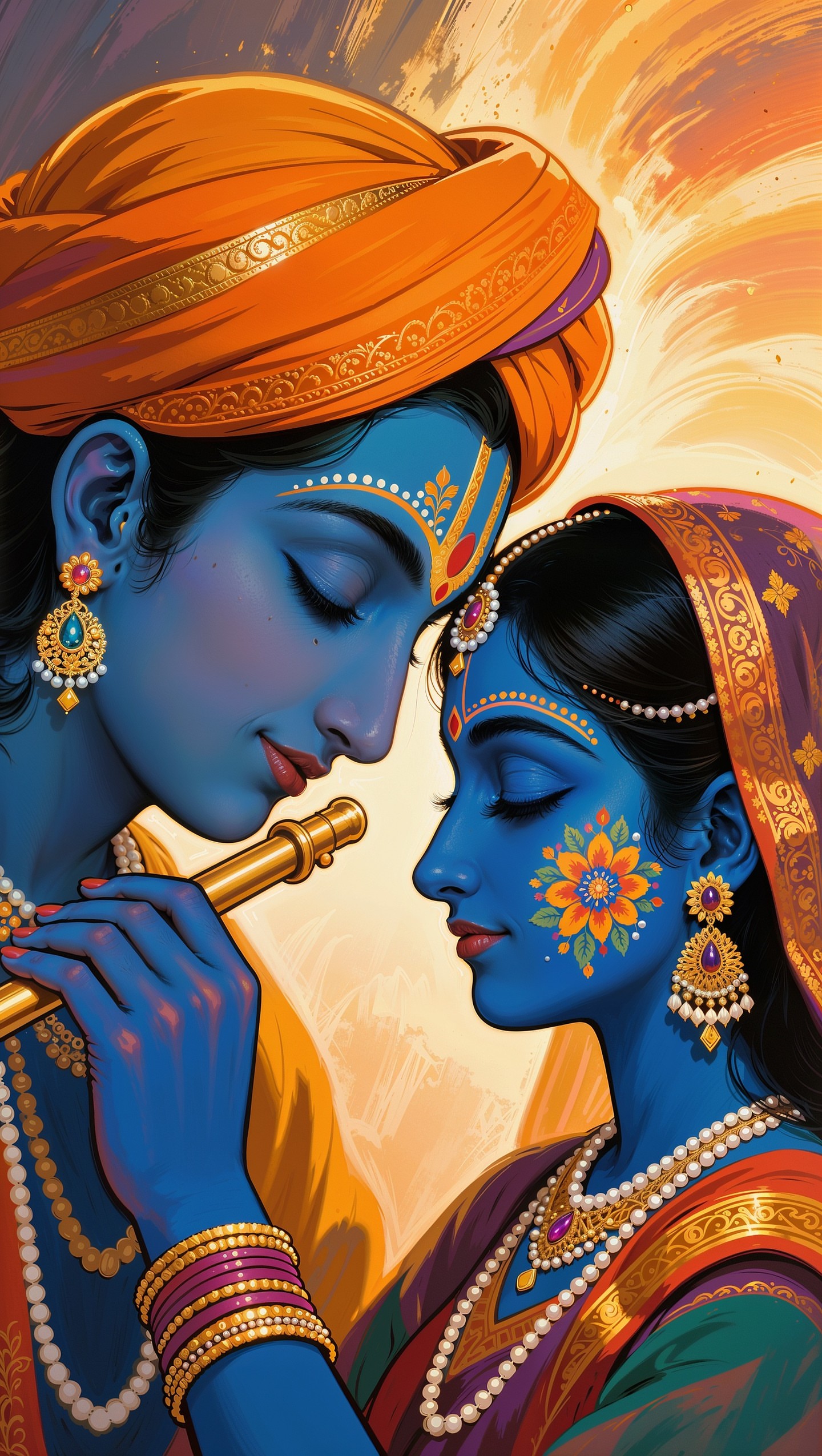 Radhe Krishna Mobile 5872 - Mobile Radhe Krishna Wallpaper